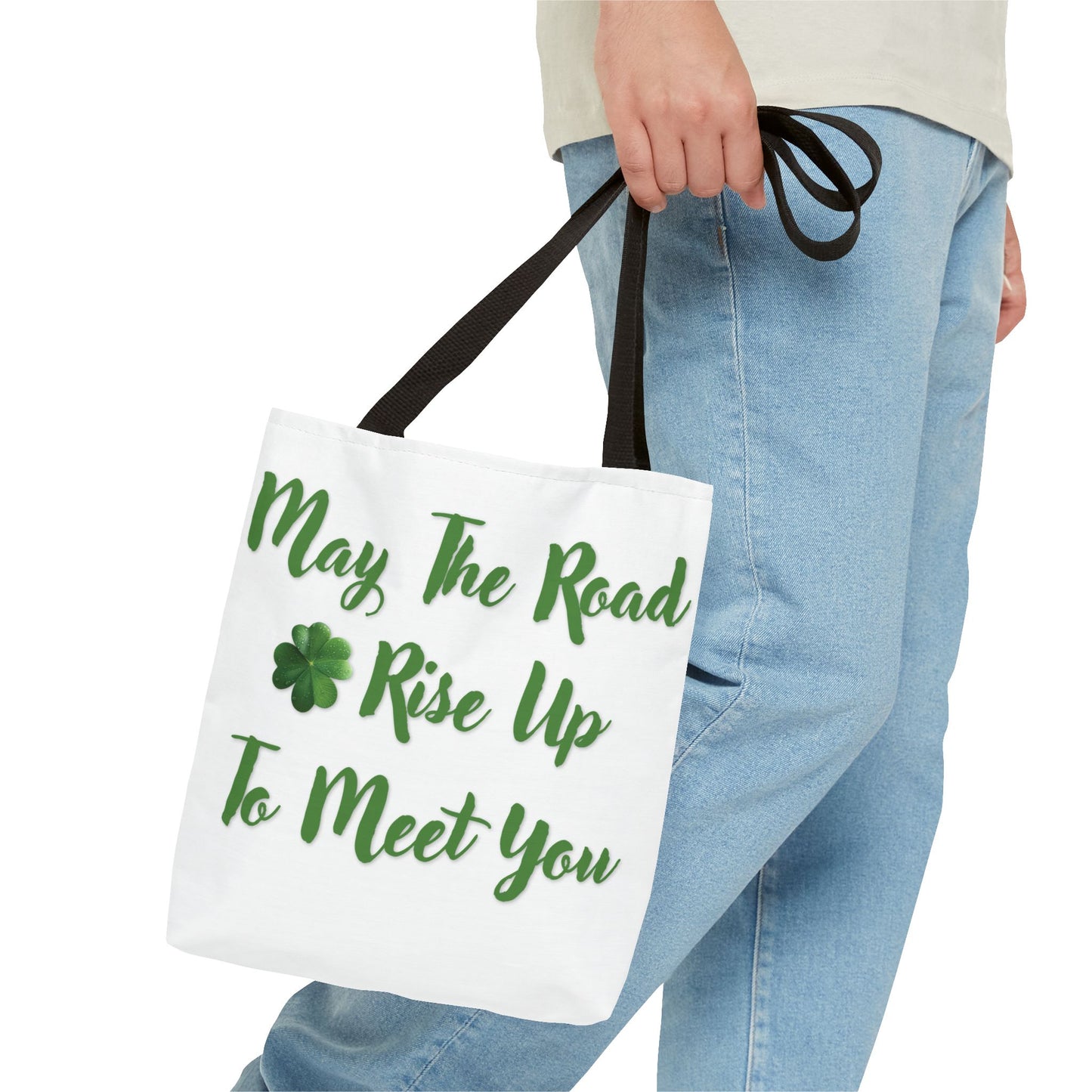St. Patrick's Day Tote Bag - May the Road Rise Up to Meet You 2