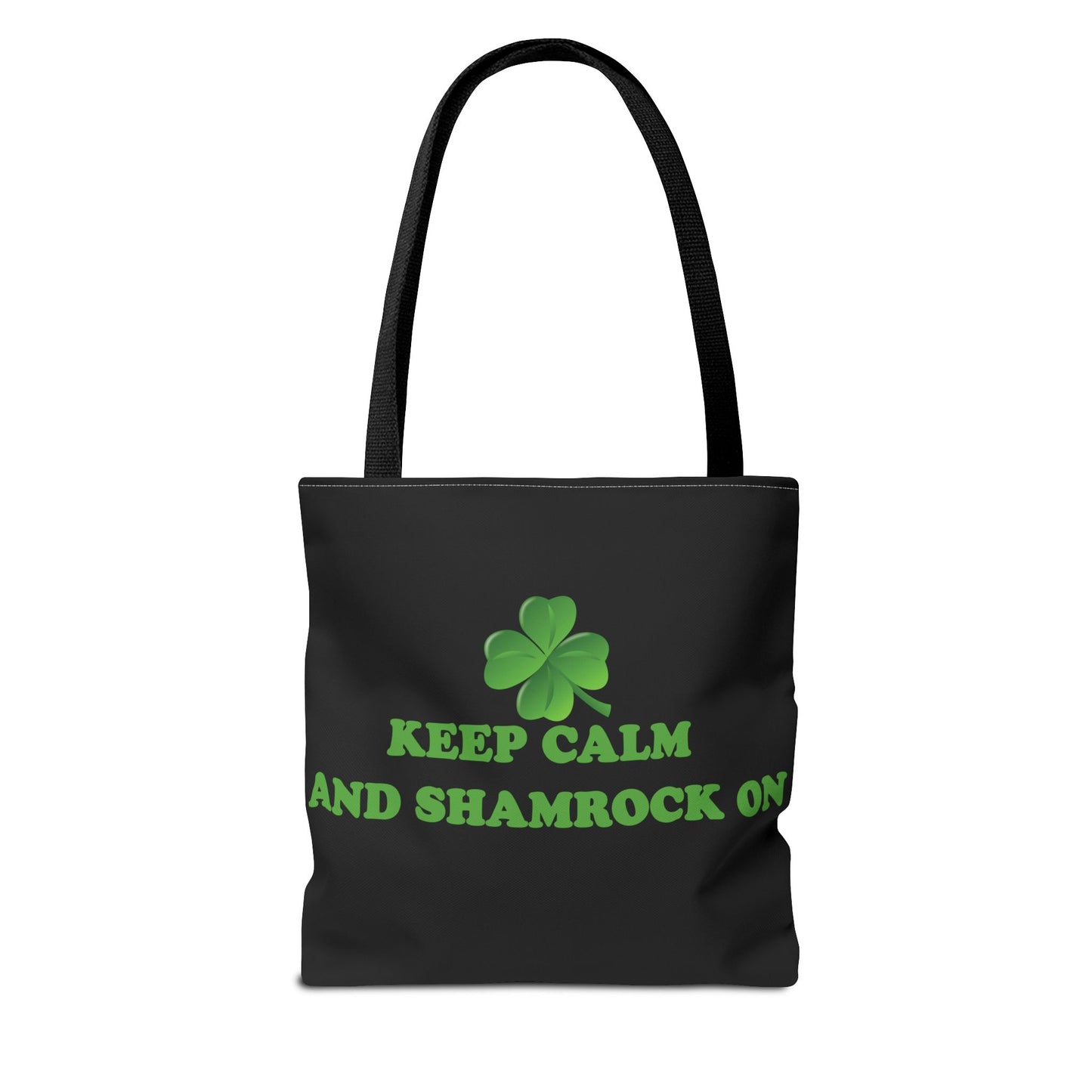 St. Patrick's Day Tote Bag - Keep Calm and Shamrock On