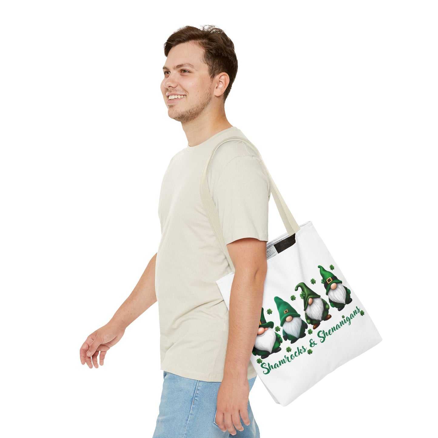 St. Patrick's Day Tote Bag - Shamrocks & Shenanigans