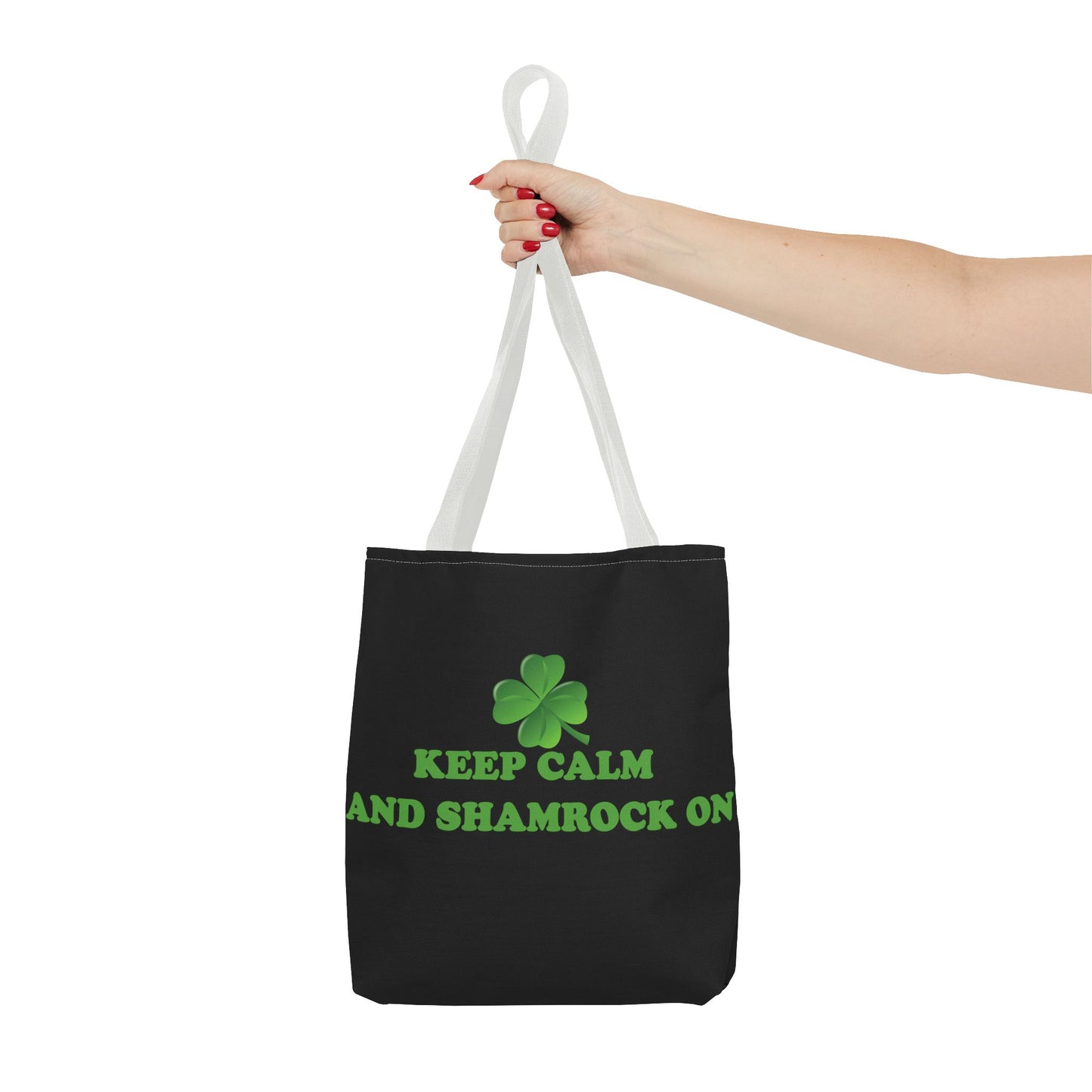 St. Patrick's Day Tote Bag - Keep Calm and Shamrock On