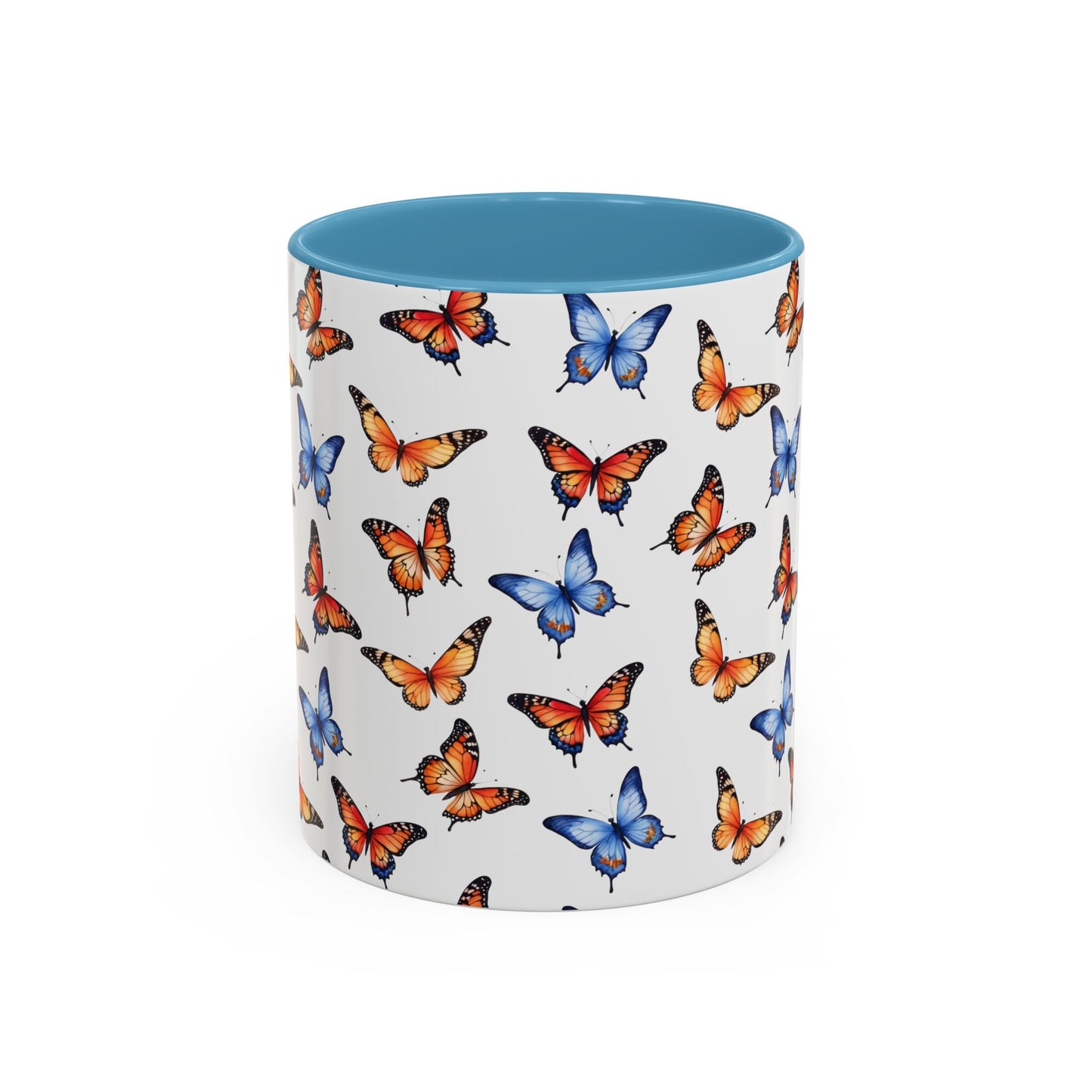 Coffee Mug: Butterfly Abstract Art Design