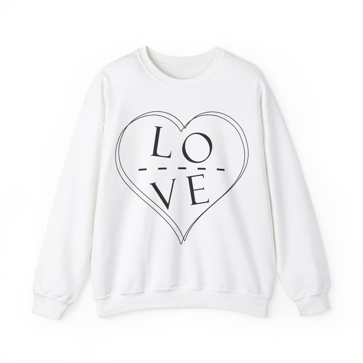 Love Design Unisex Sweatshirt for Valentines Day