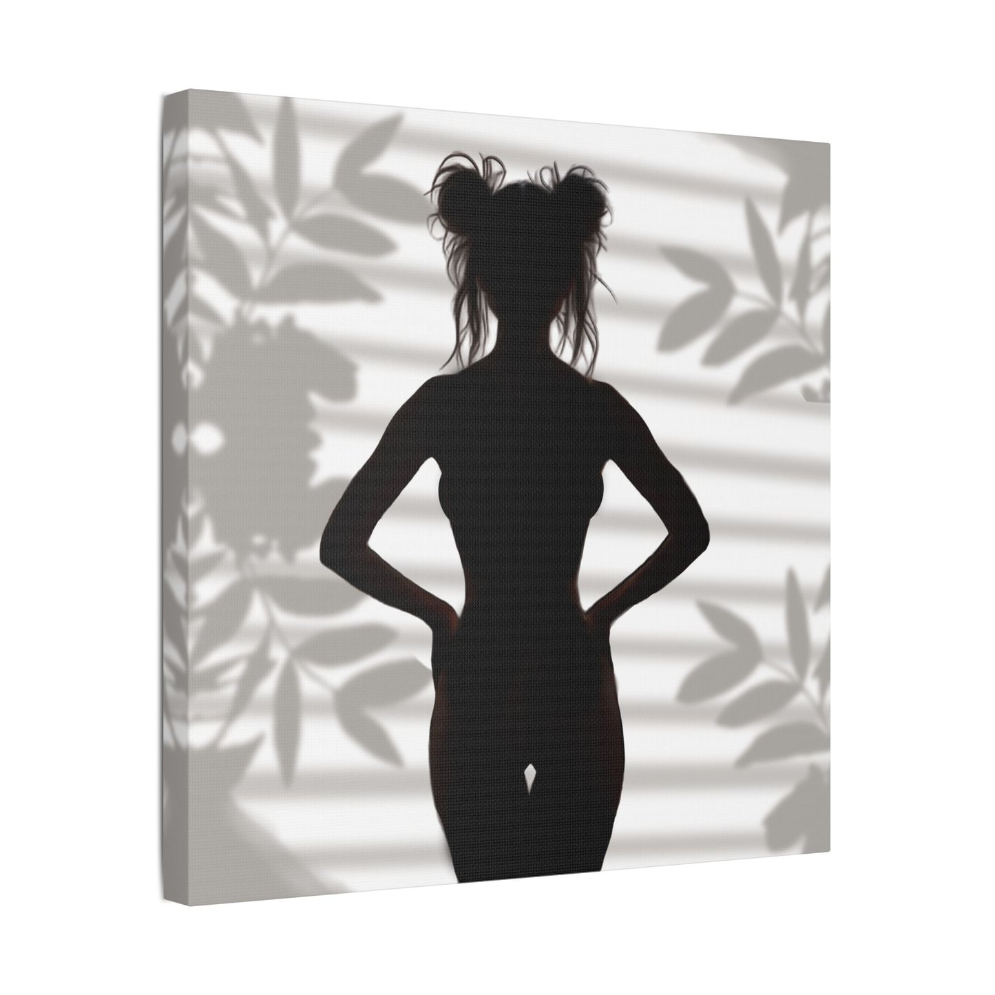 "Roxie" Confident Woman - Empowerment Wall Decor - Silhouette Poster - Elegant Abstract Canvas Art, Home Decor, Minimalist Wall Art, Modern Art, Bedroom Aesthetic, Gift for Art Lovers