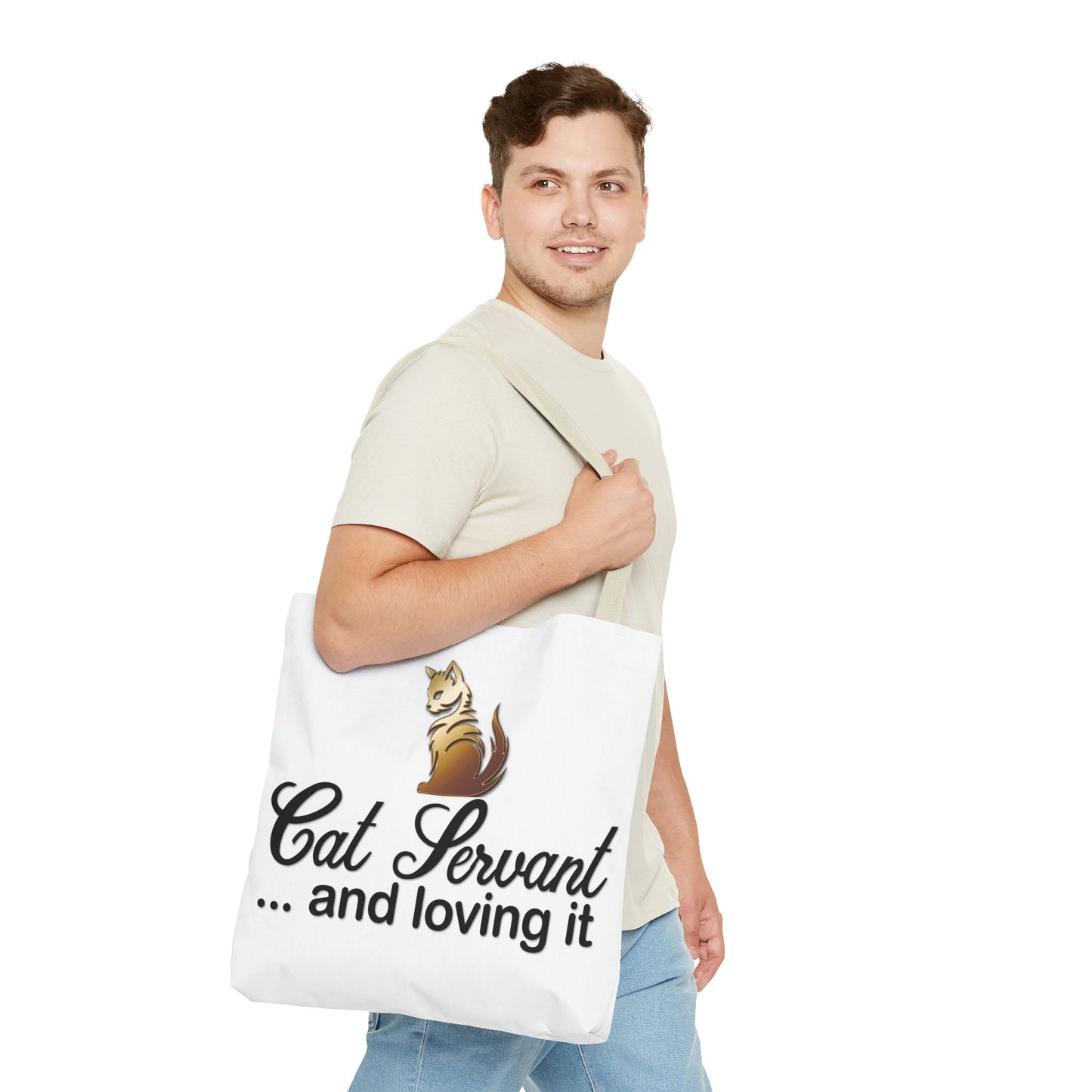 Cat Servant... and loving it - Tote Bag - Perfect Gift for Cat Lovers