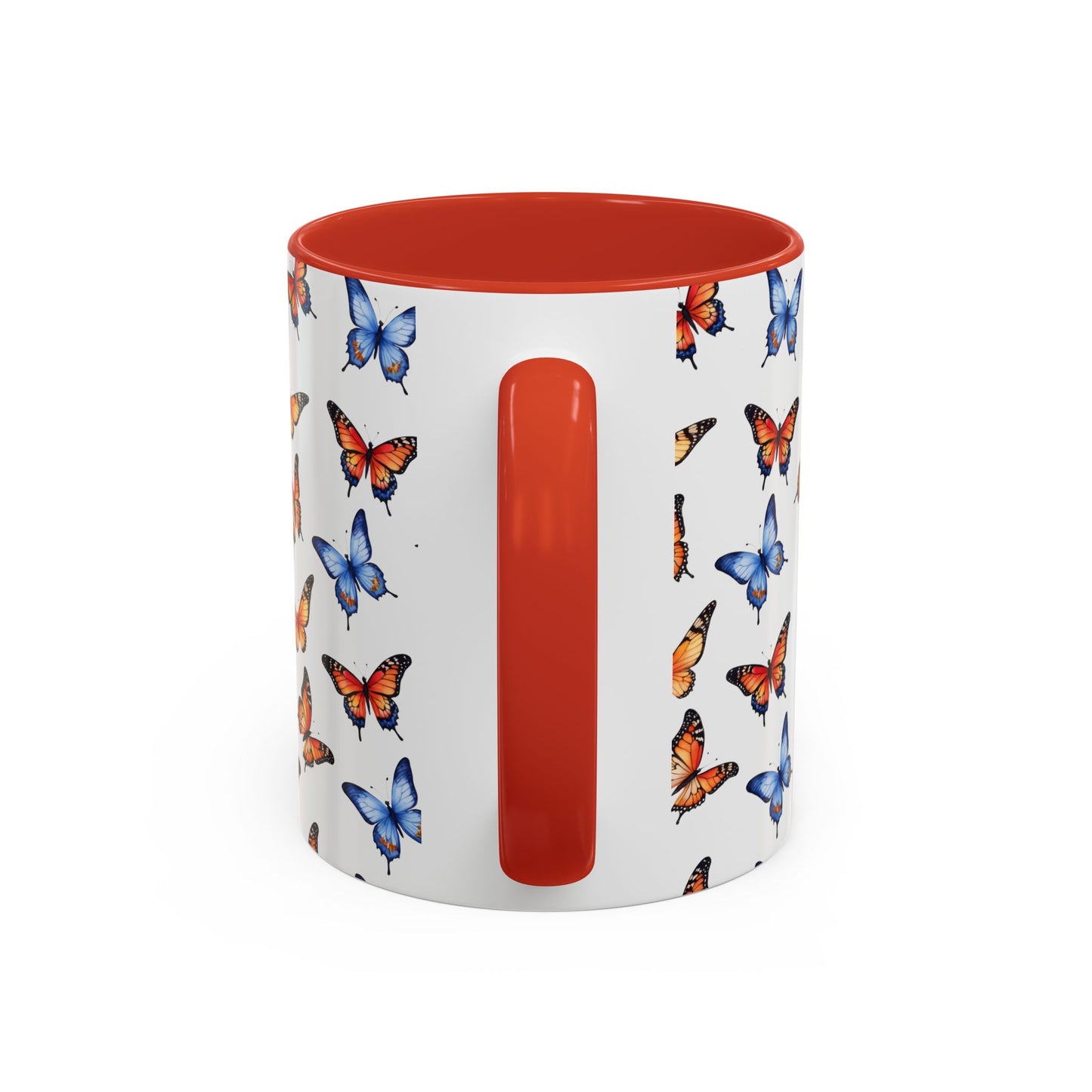 Coffee Mug: Butterfly Abstract Art Design