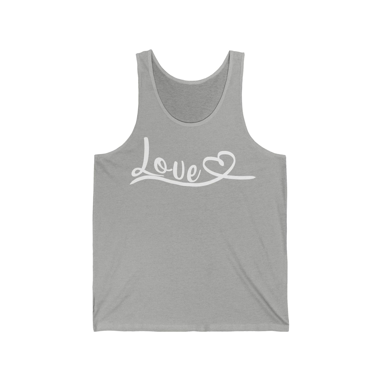 Tank Top "Love in Every Thread" Statement Piece