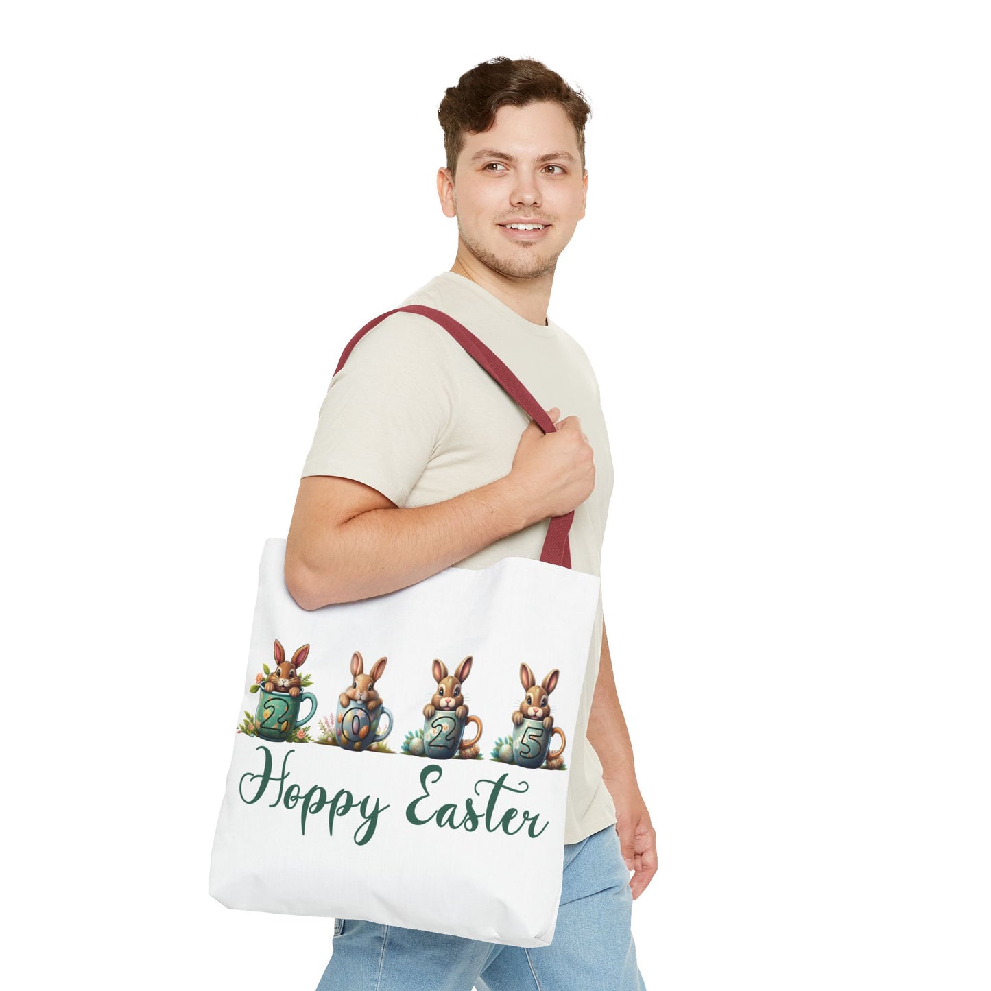 Easter Tote Bag - 2025 Hoppy Easter