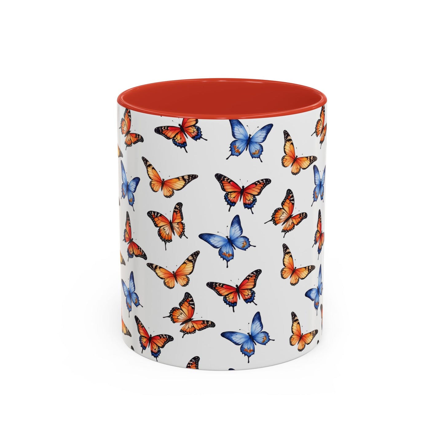 Coffee Mug: Butterfly Abstract Art Design