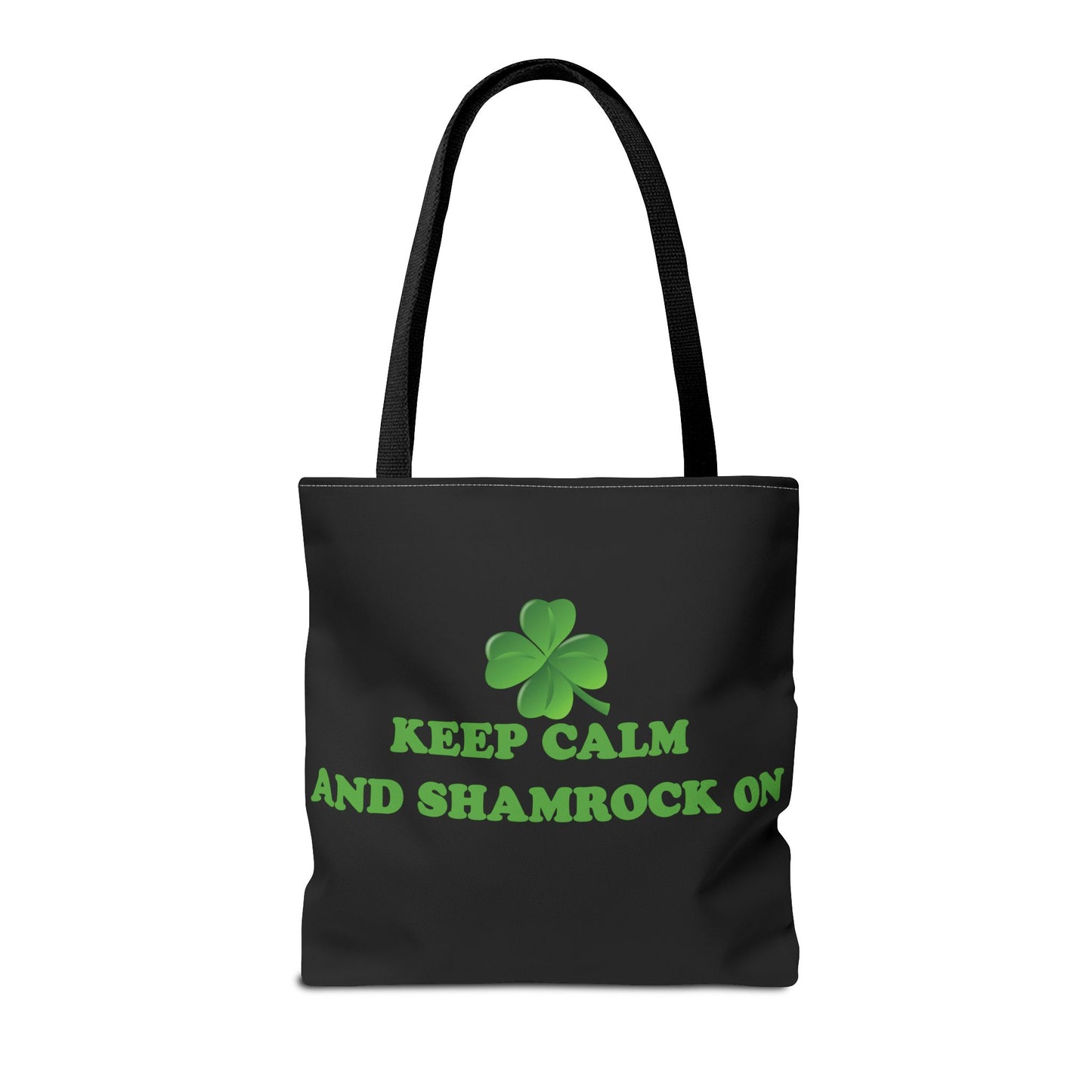 St. Patrick's Day Tote Bag - Keep Calm and Shamrock On