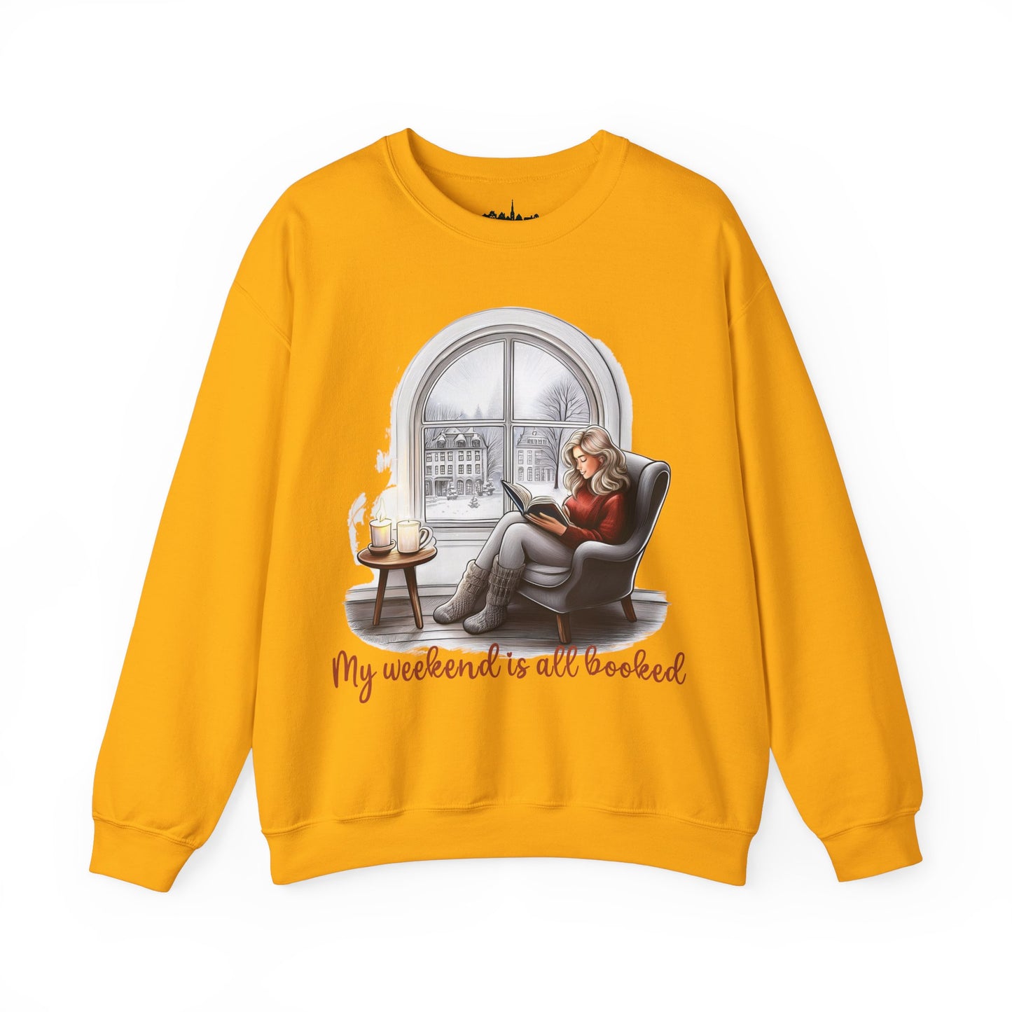 Bookworm Sweatshirt - My Weekend Is All Booked