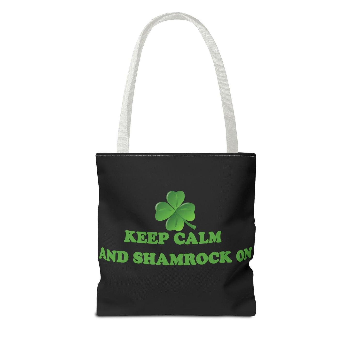 St. Patrick's Day Tote Bag - Keep Calm and Shamrock On