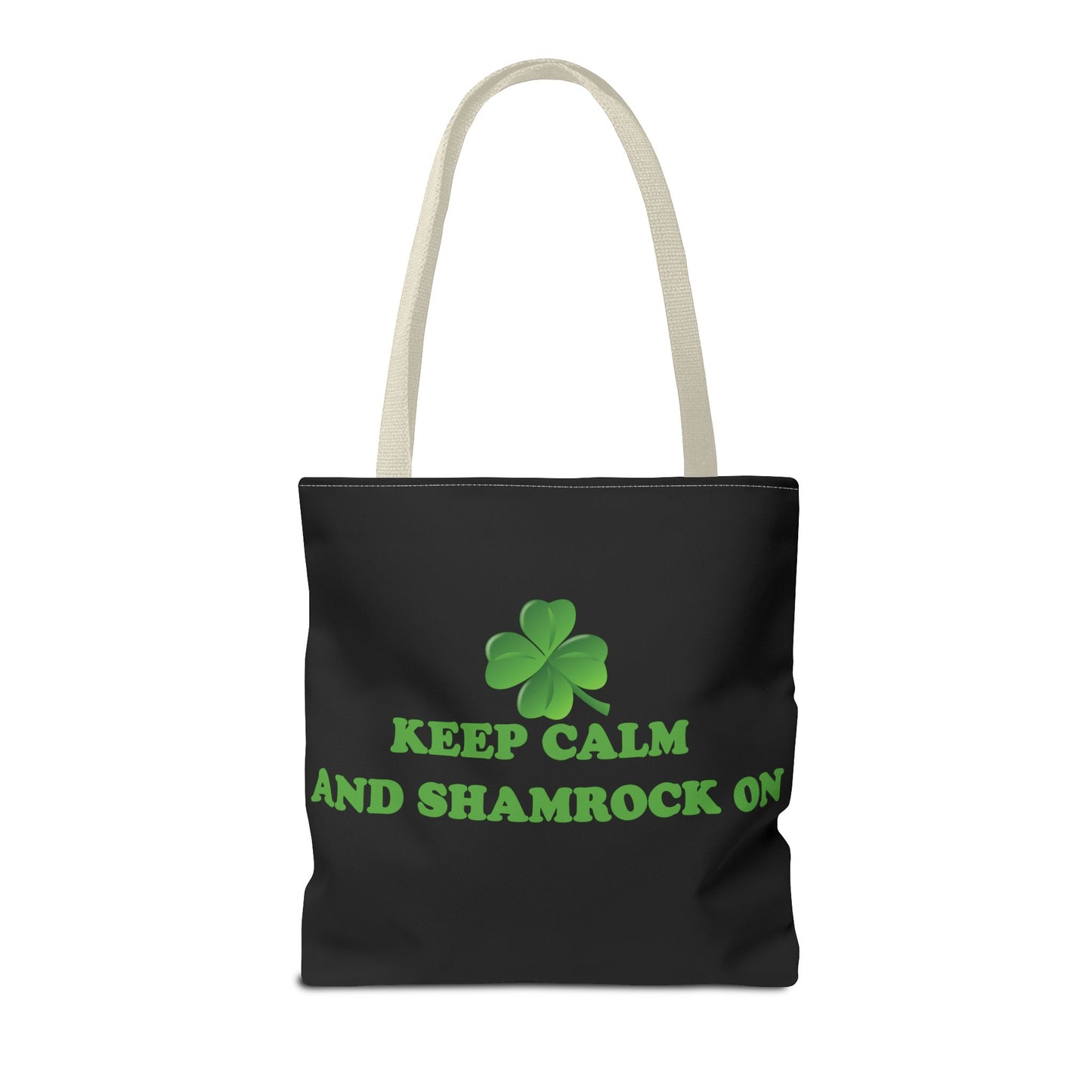 St. Patrick's Day Tote Bag - Keep Calm and Shamrock On