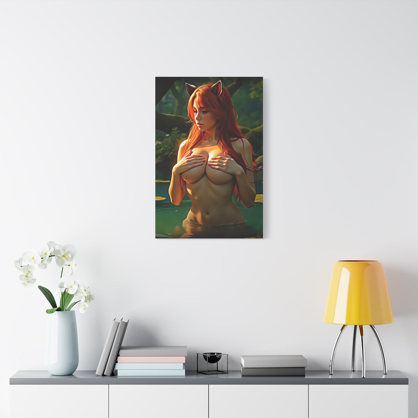 Mystic Forest Guardian – Enchanted Nature Art - Matte Canvas, Stretched, 1.25"