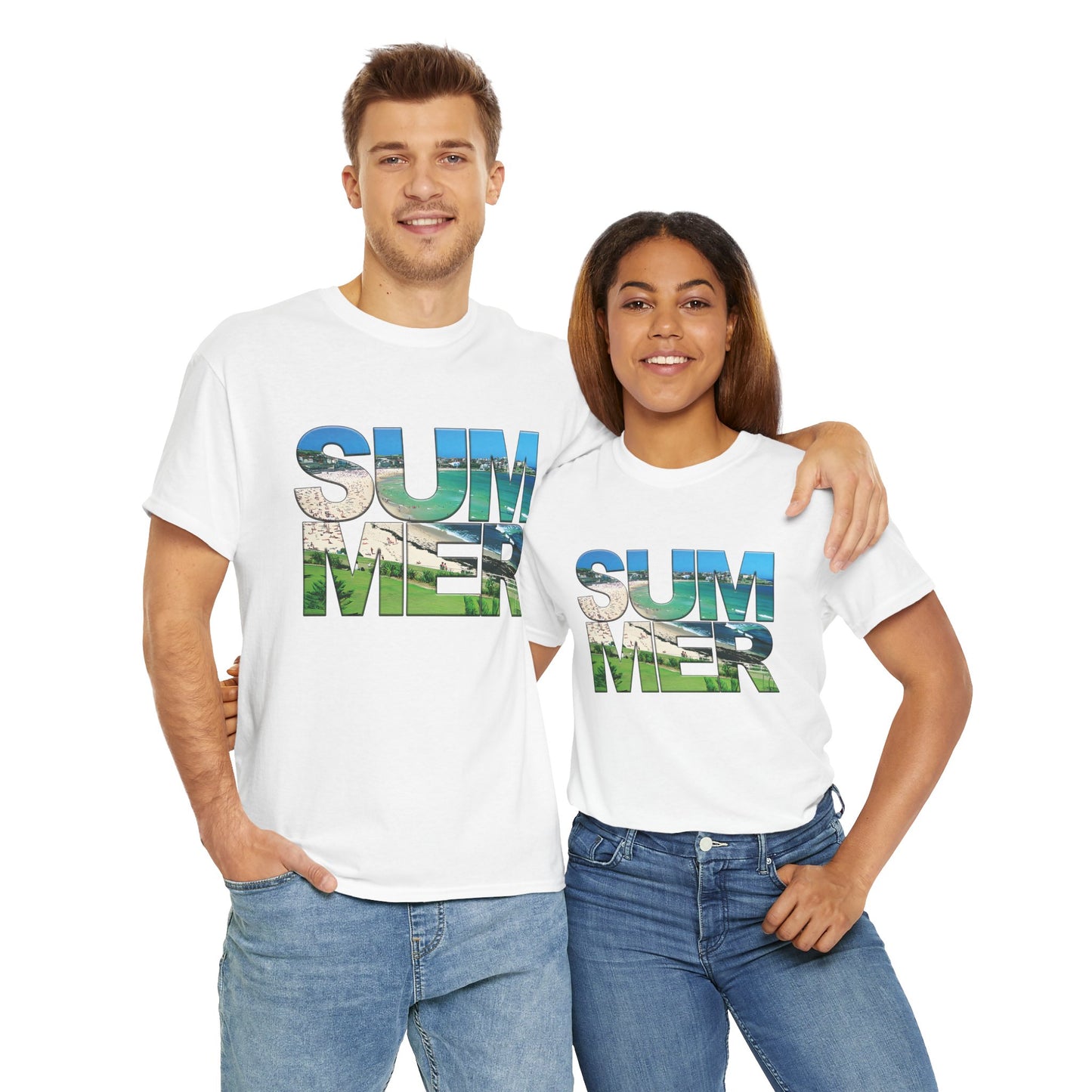Summer Vibes Unisex T-Shirt (Bondi Beach Sydney Australia)