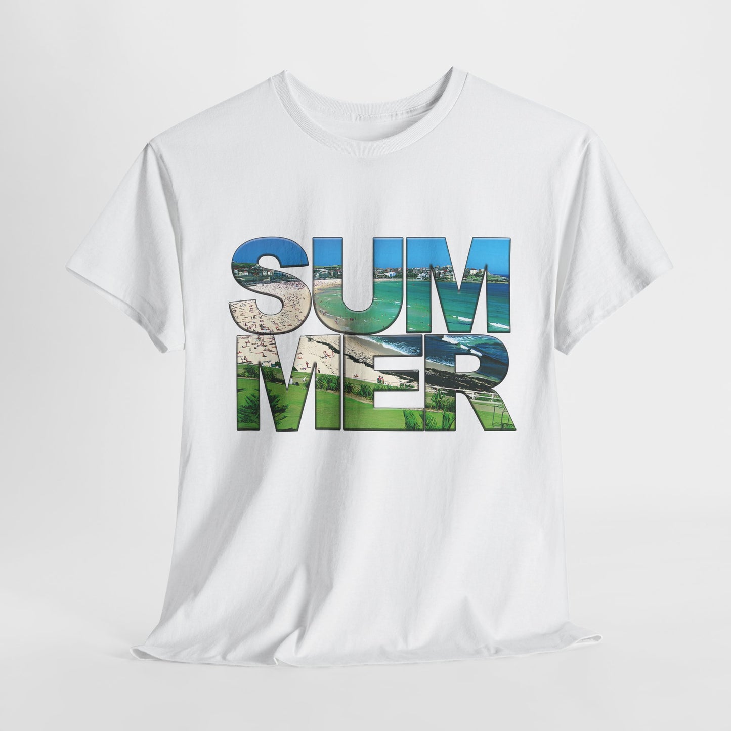 Summer Vibes Unisex T-Shirt (Bondi Beach Sydney Australia)