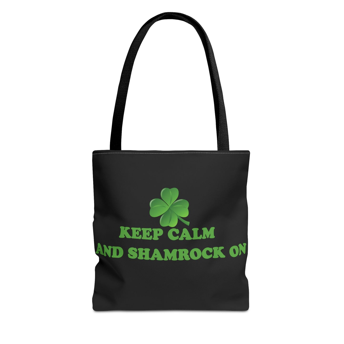 St. Patrick's Day Tote Bag - Keep Calm and Shamrock On