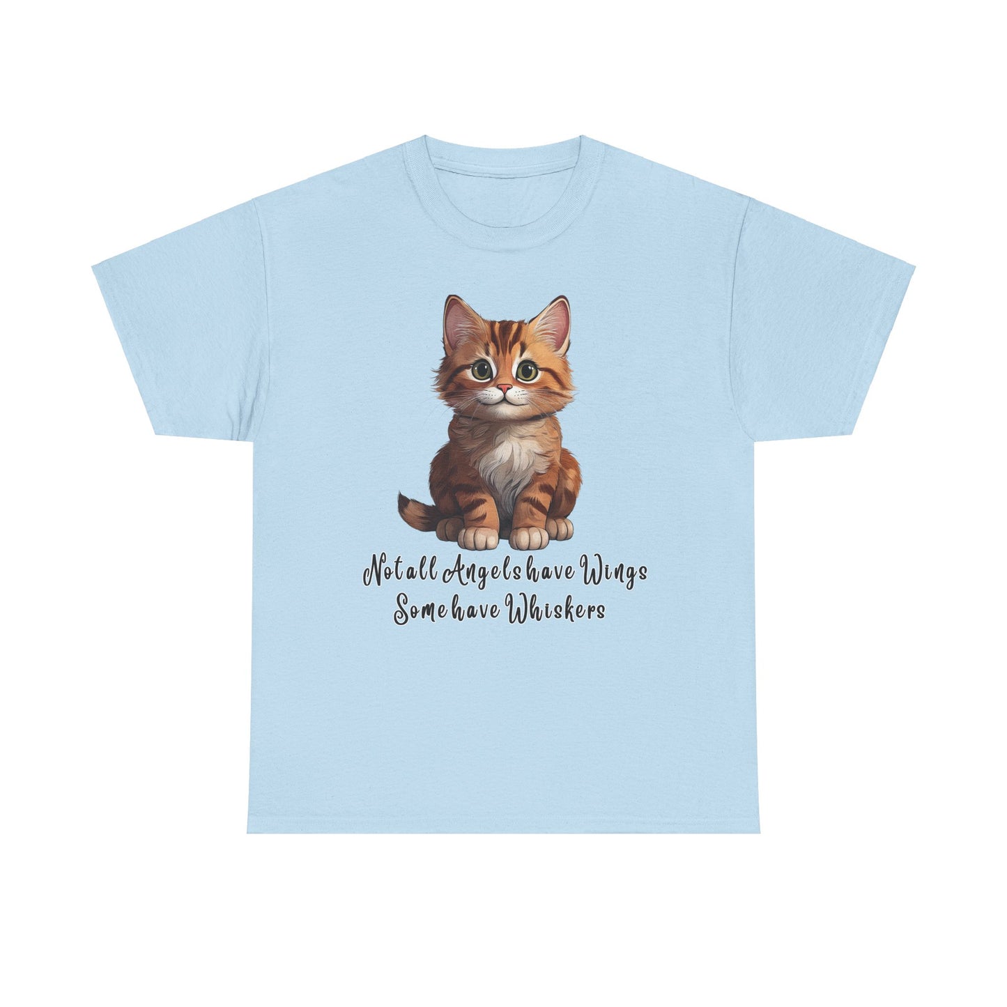 Cat Lover T-Shirt - Not all Angels have Wings, some have whiskers
