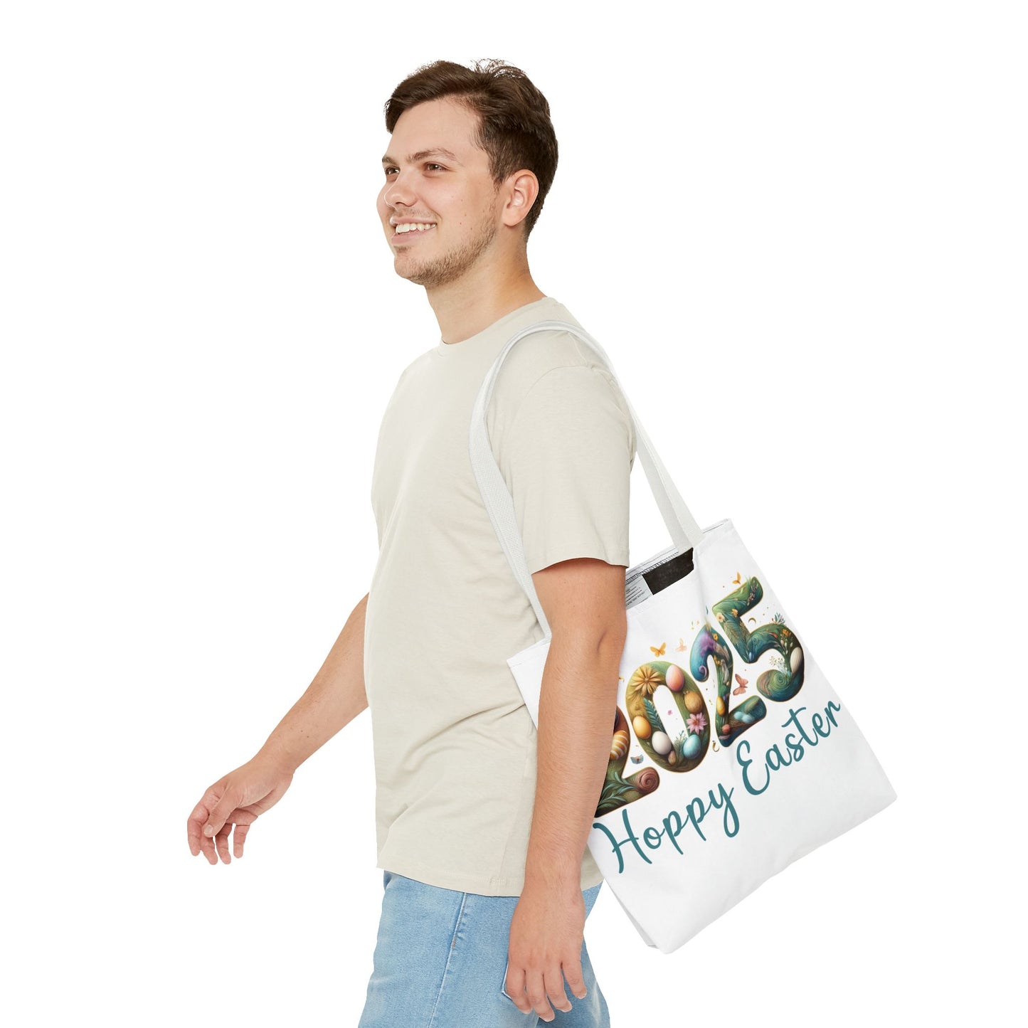 Easter Tote Bag - Hoppy Easter 2025