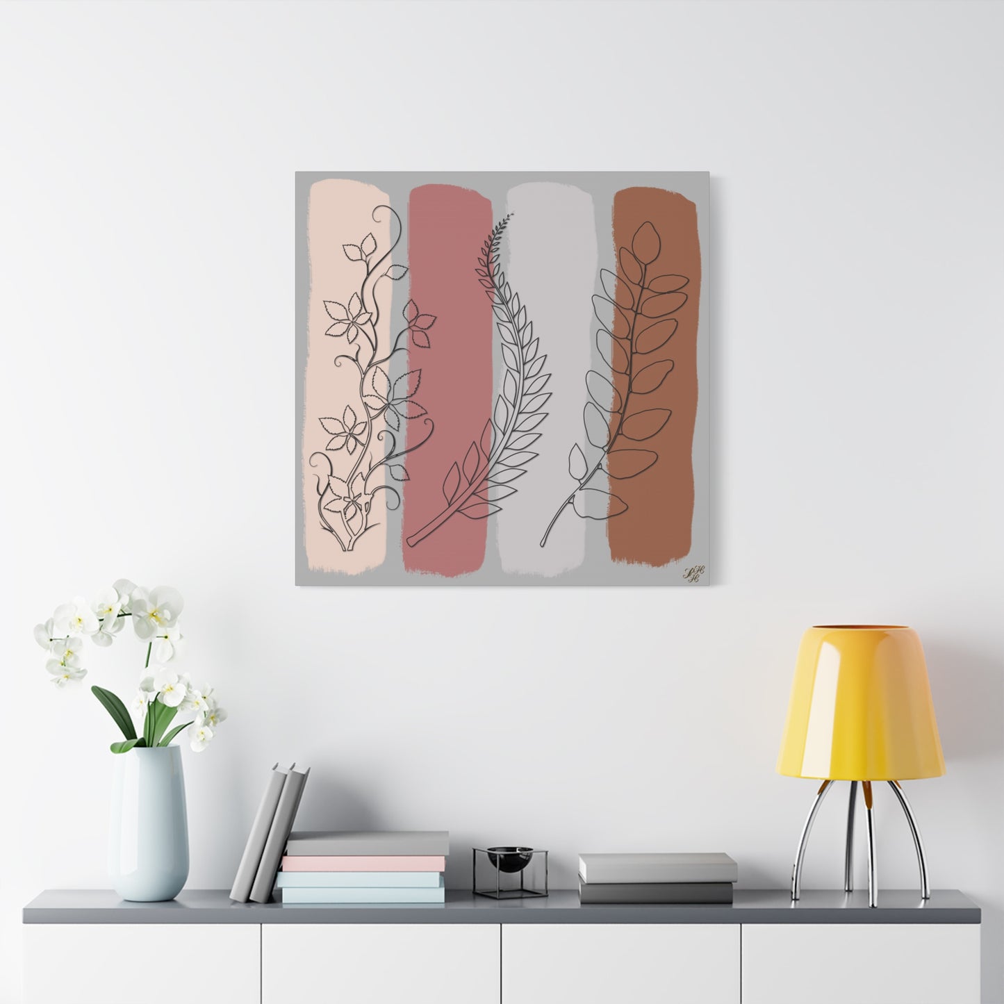 Botanical Wall Art Canvas - Nature-Inspired Home Décor