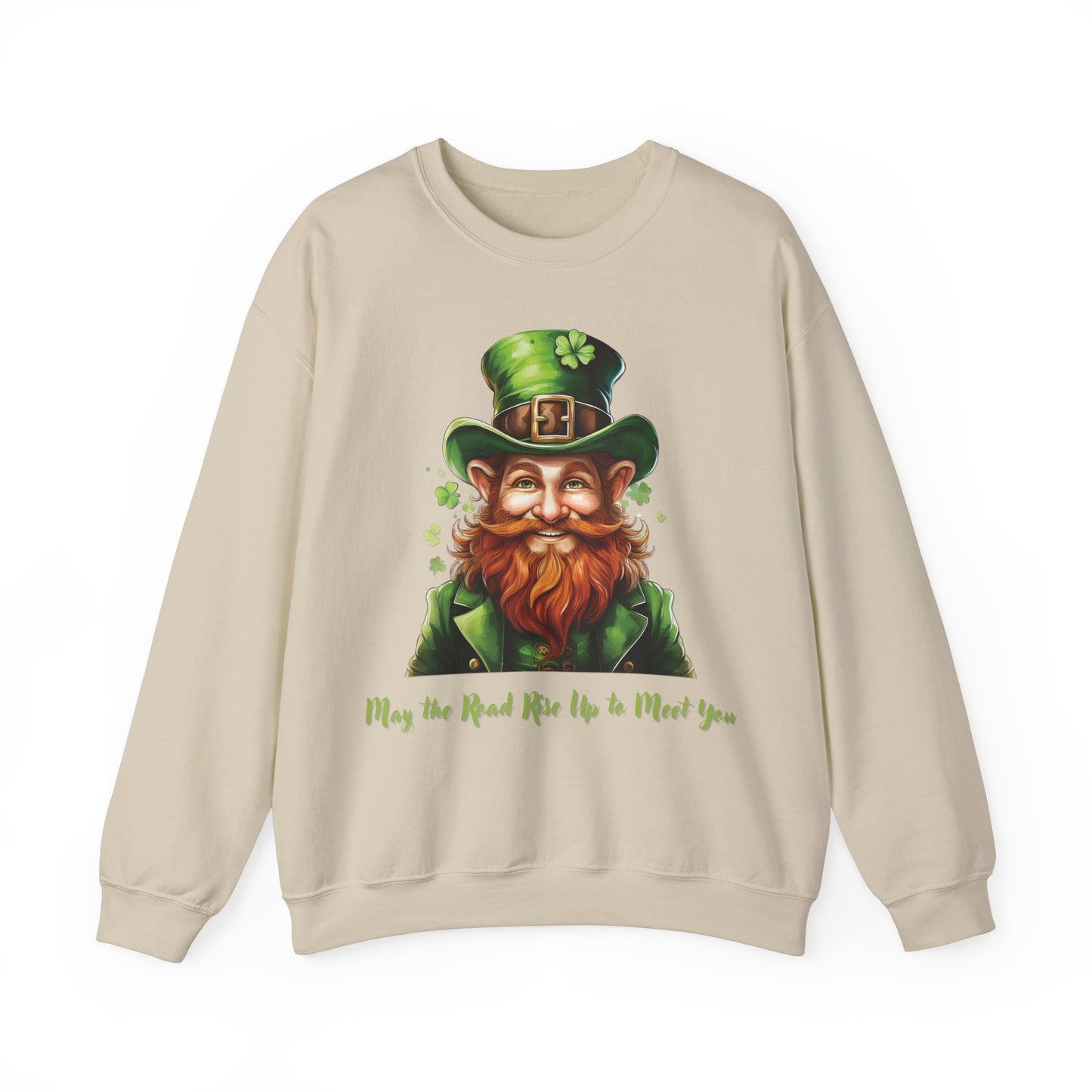 St. Patrick's Day Sweatshirt - May the Road Rise Up to Meet You