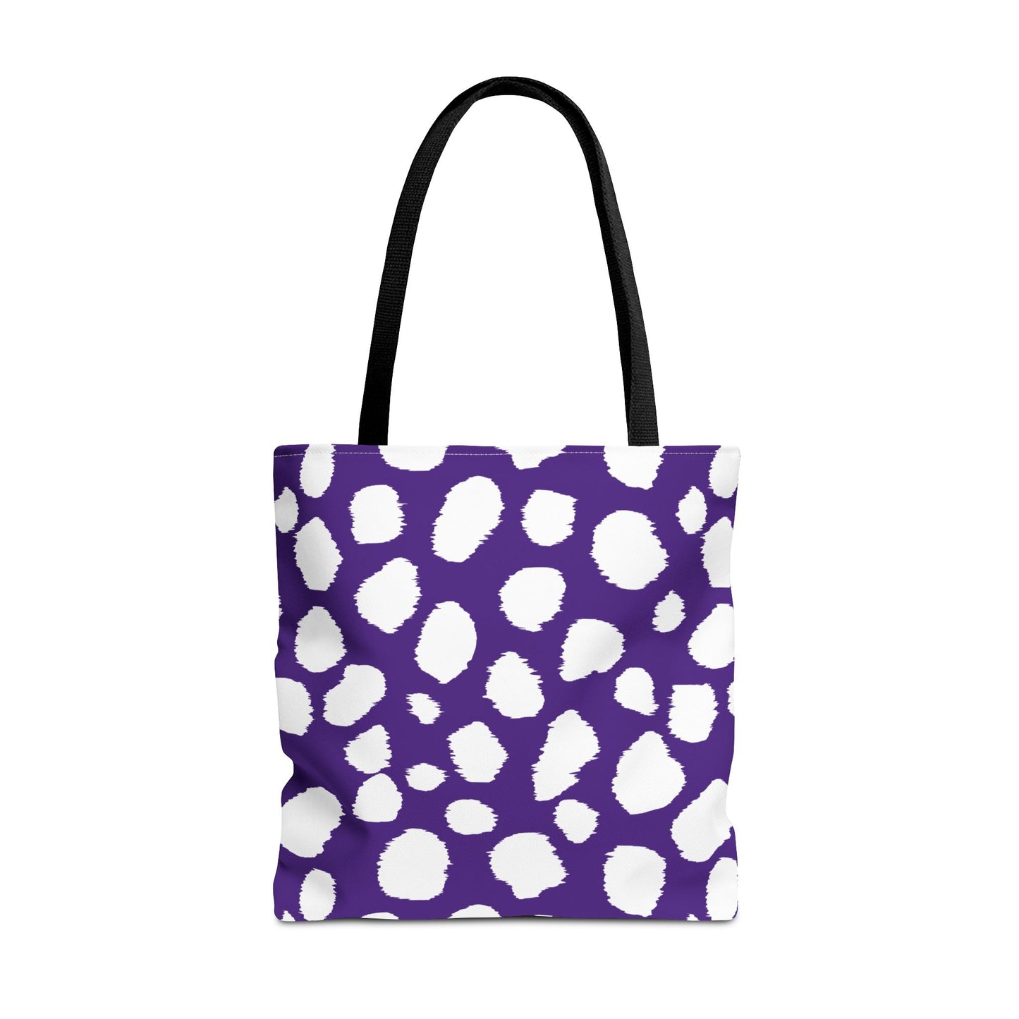 Chic Purple Leopard Print Tote Bag - Stylish & Versatile for Everyday Use