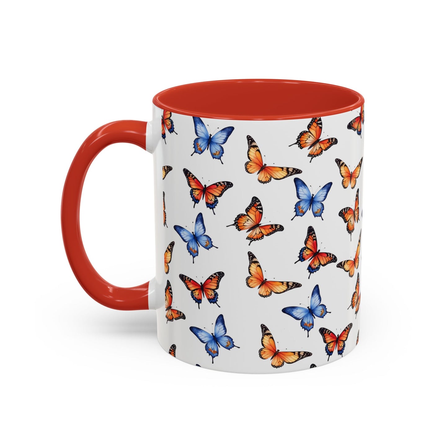 Coffee Mug: Butterfly Abstract Art Design