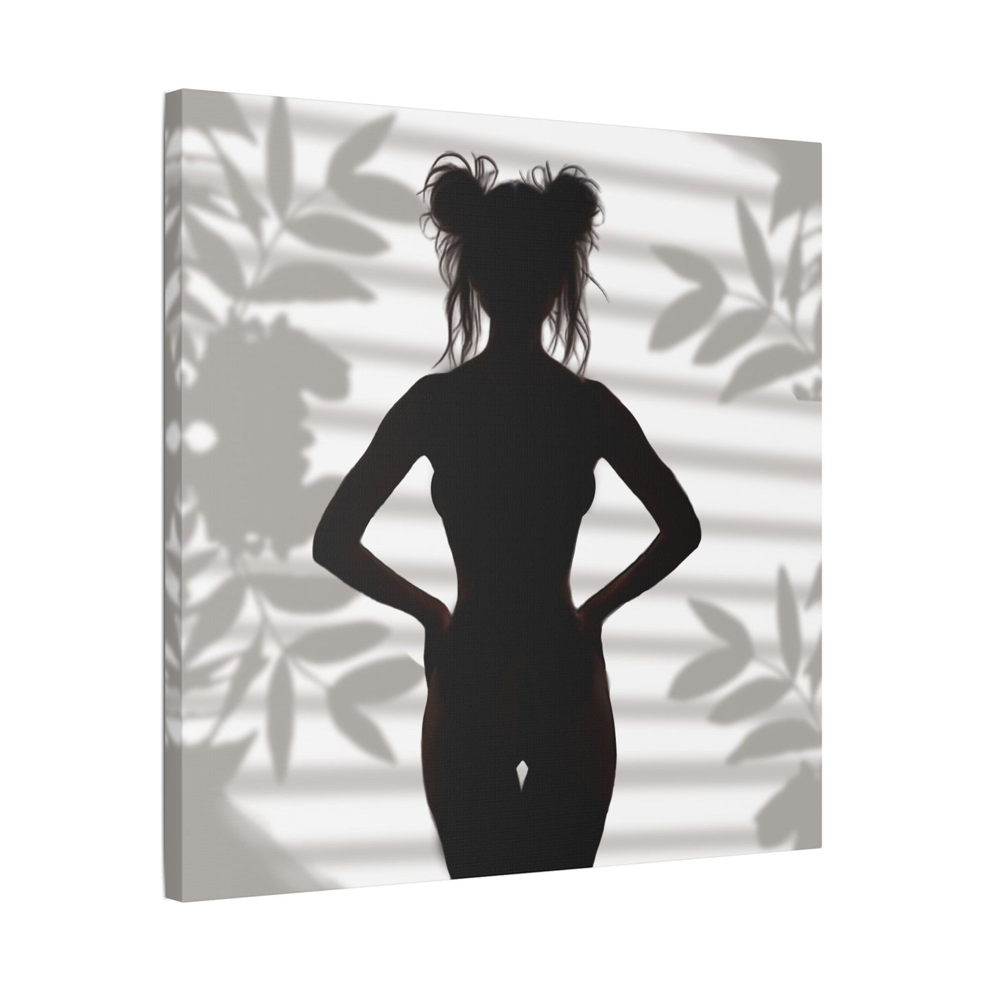 "Roxie" Confident Woman - Empowerment Wall Decor - Silhouette Poster - Elegant Abstract Canvas Art, Home Decor, Minimalist Wall Art, Modern Art, Bedroom Aesthetic, Gift for Art Lovers