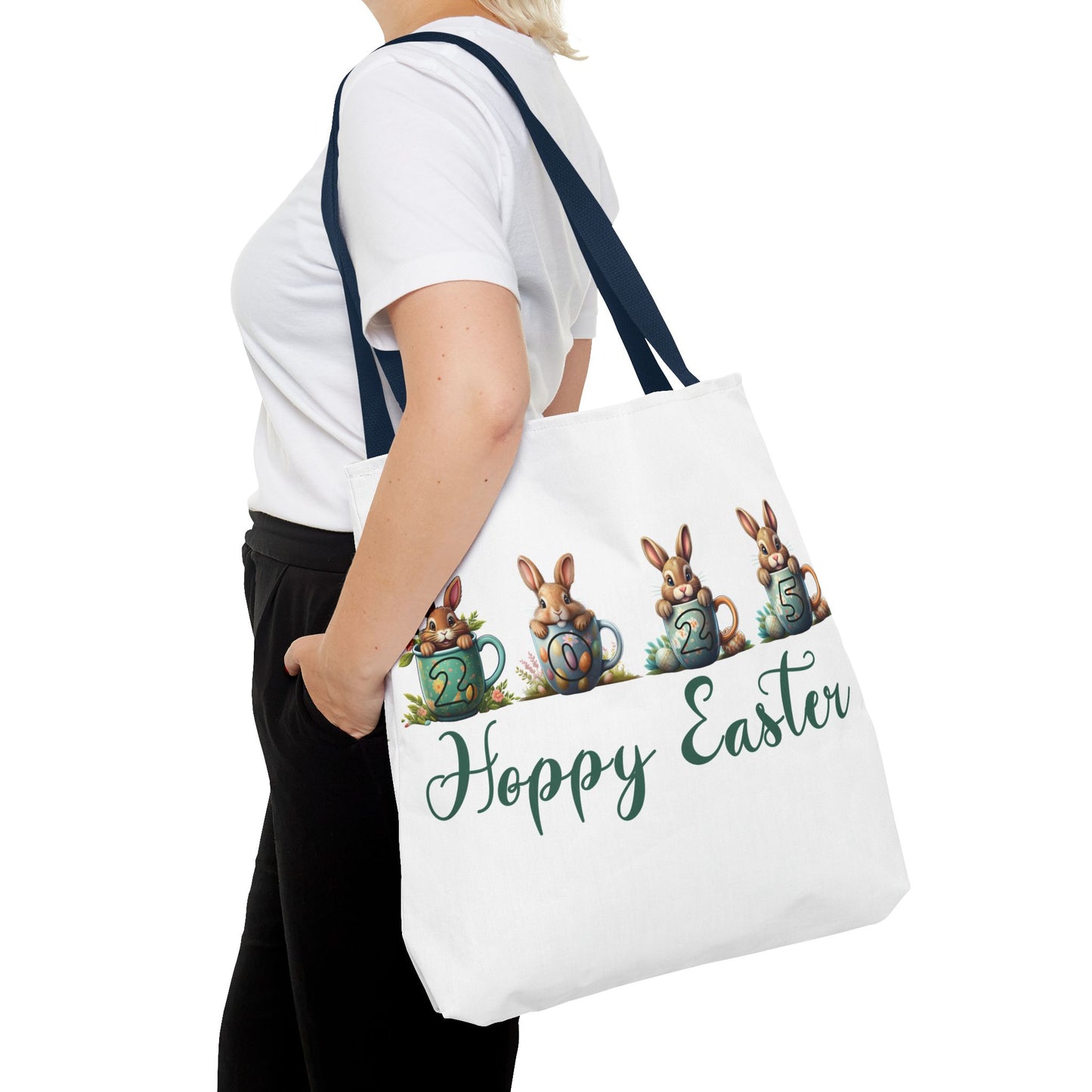 Easter Tote Bag - 2025 Hoppy Easter
