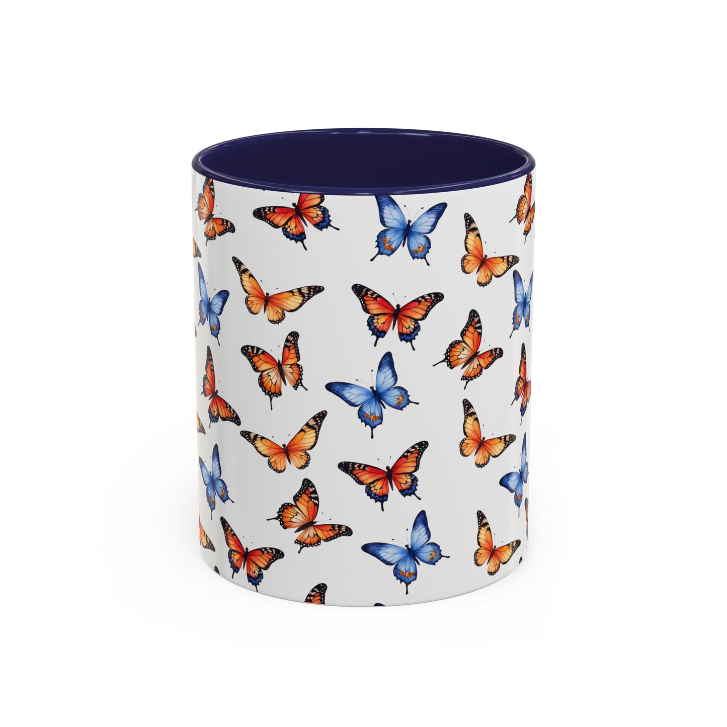 Coffee Mug: Butterfly Abstract Art Design