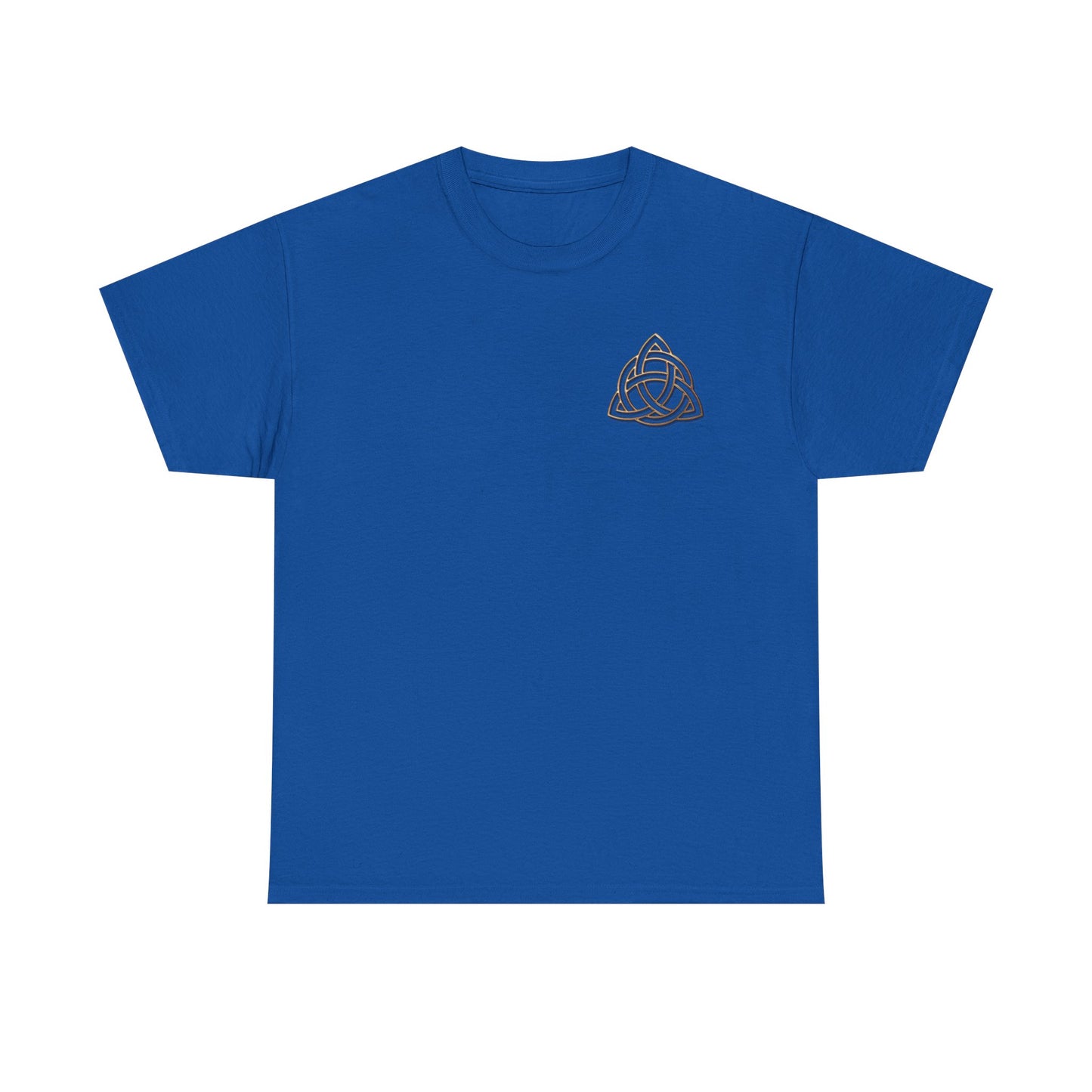 Triquetra, Celtic Trinity Knot Unisex Heavy Cotton Tee - Soft & Durable T-Shirt for Everyday Wear