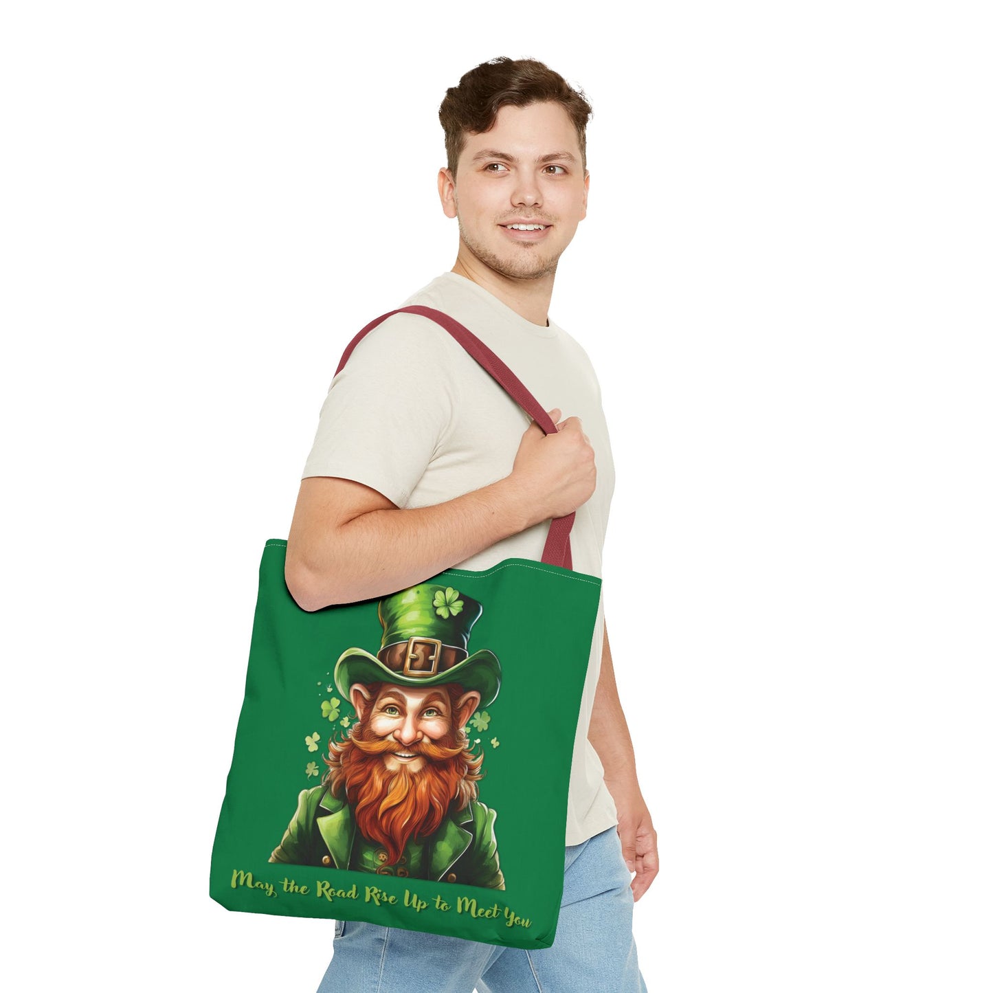 St. Patrick's Day Tote Bag - May the Road Rise Up to Meet You