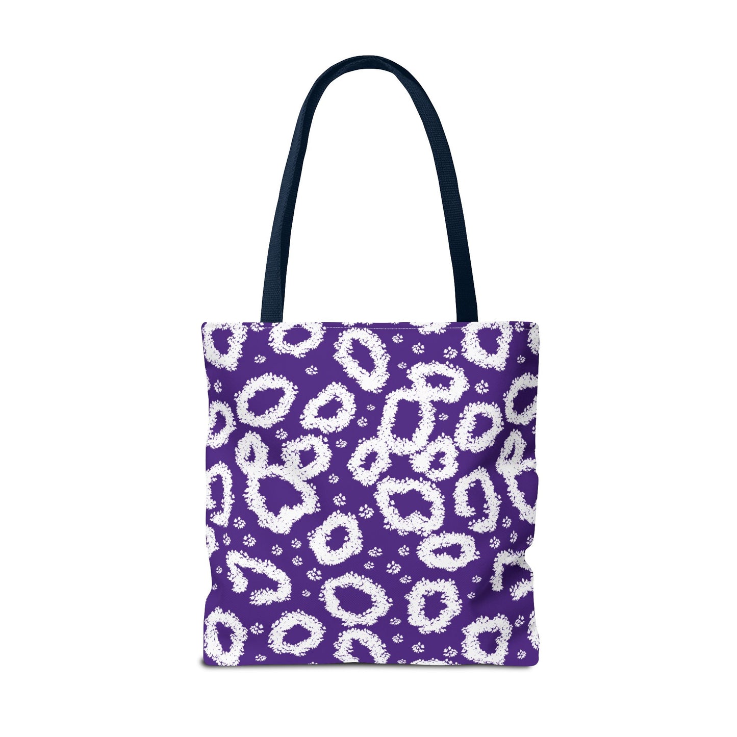 Purple Leopard Print Tote Bag - Stylish & Versatile for Everyday Use