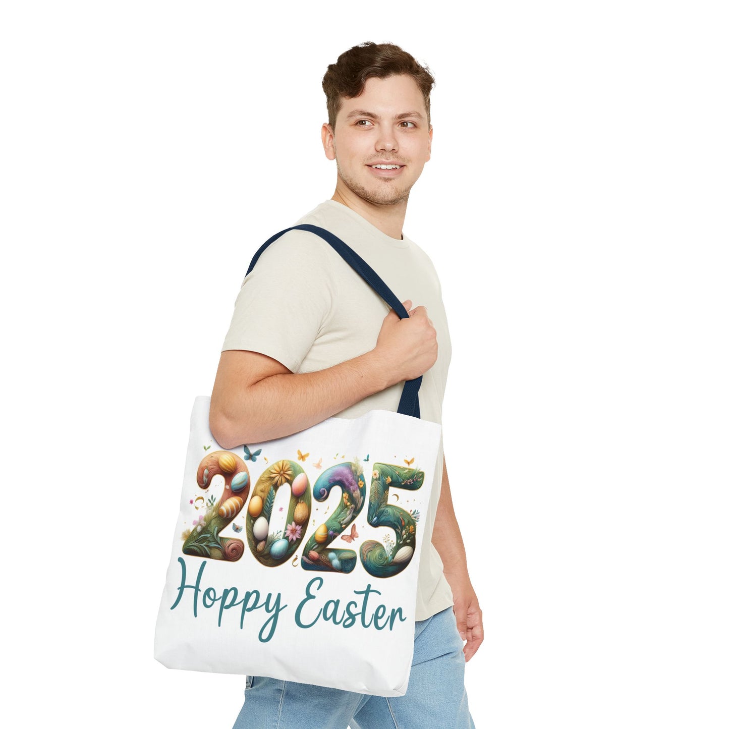 Easter Tote Bag - Hoppy Easter 2025