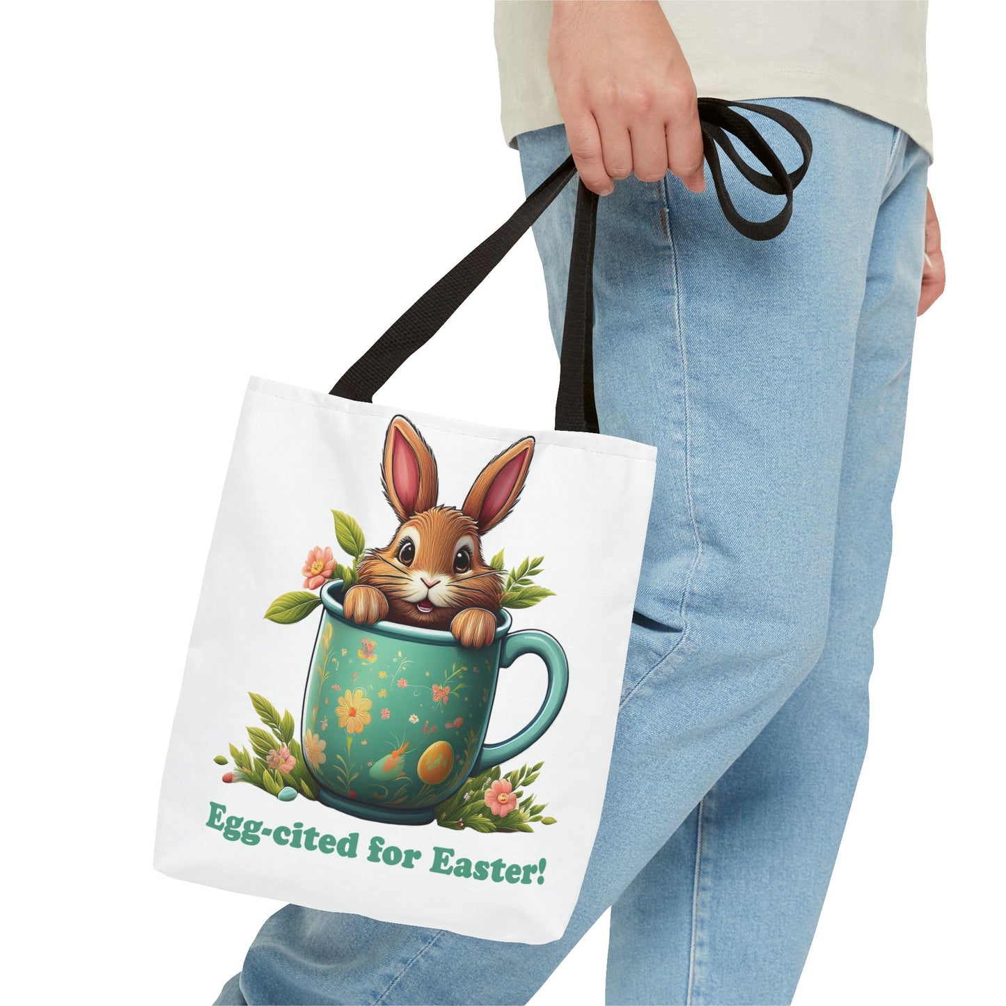 Easter Tote Bag - Egg-cited for Easter!