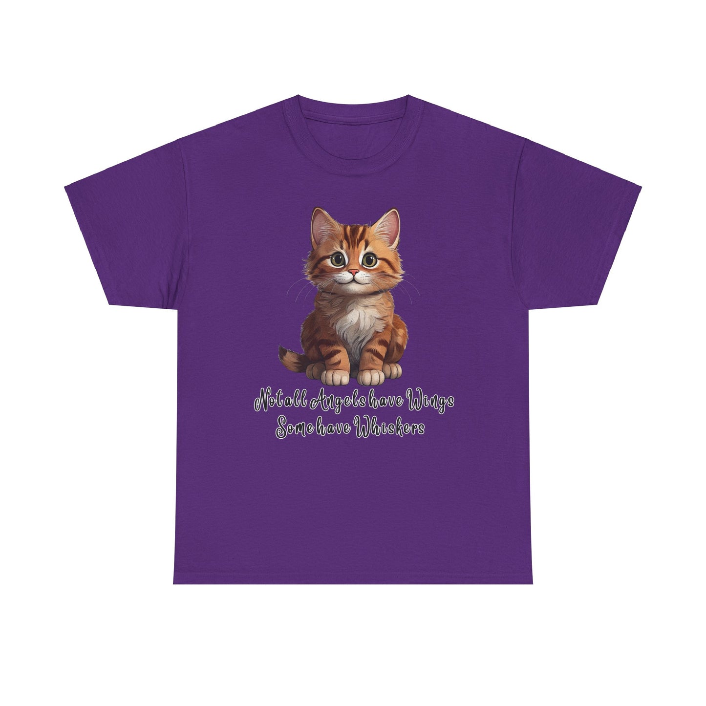 Cat Lover T-Shirt - Not all Angels have Wings, some have whiskers