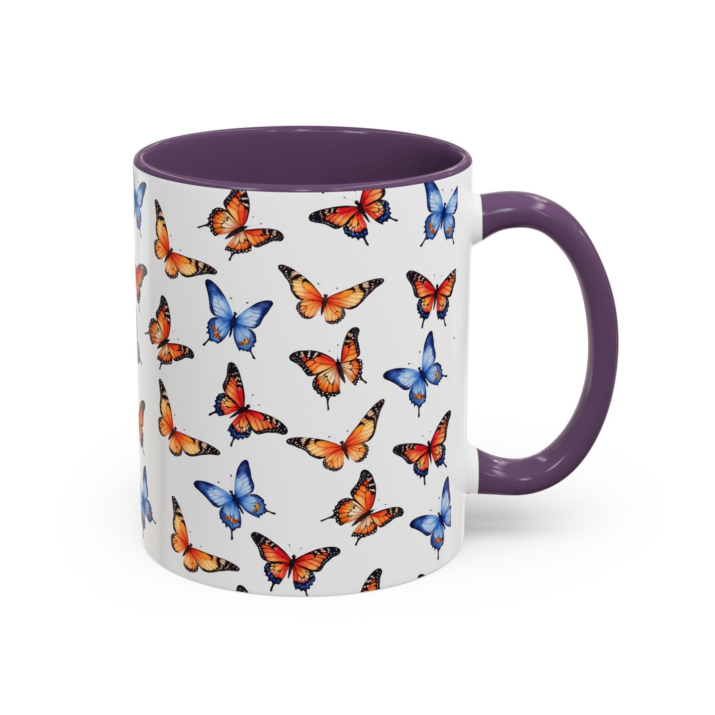 Coffee Mug: Butterfly Abstract Art Design