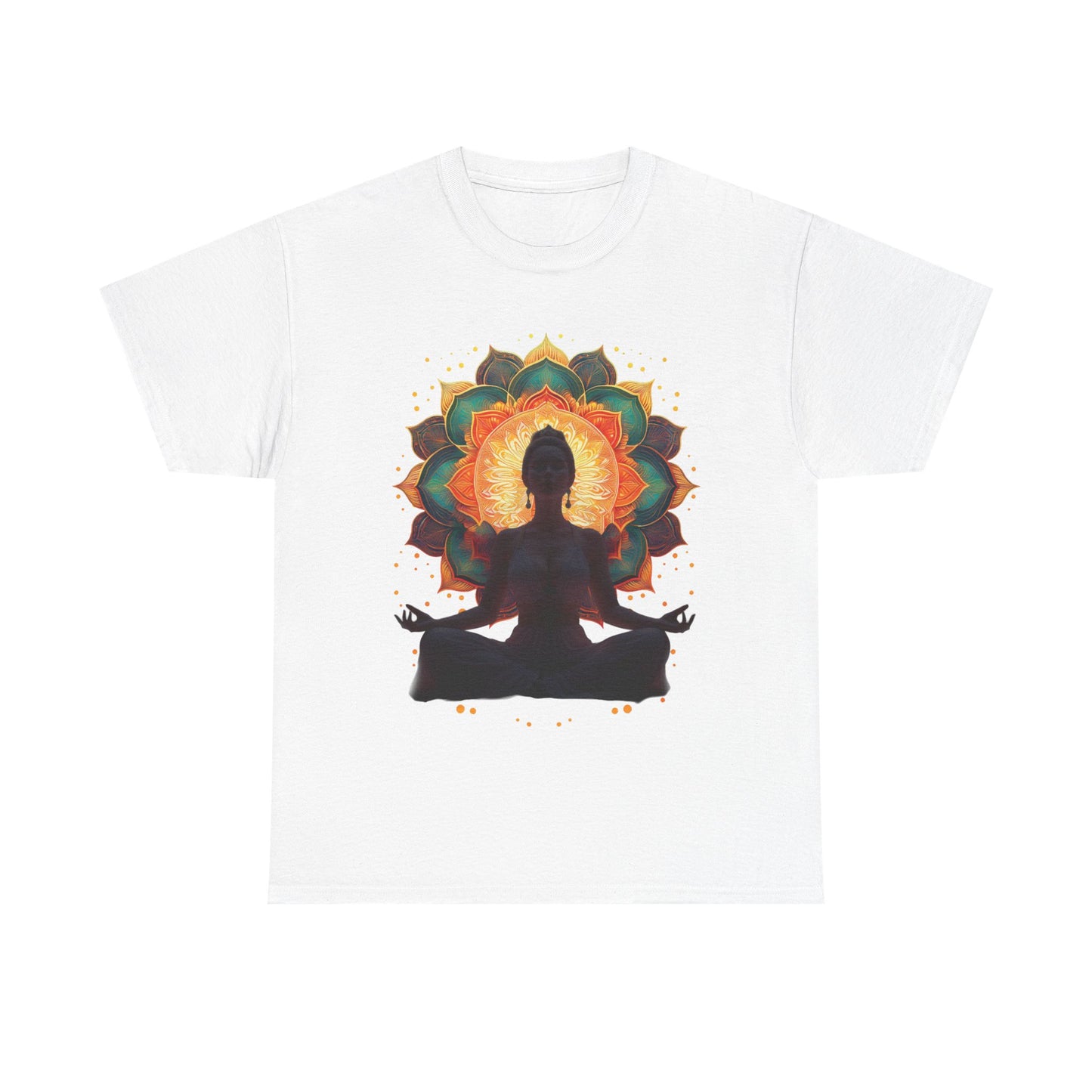 Mandala Sunburst Tee - Yoga, Mindfulness, Meditation