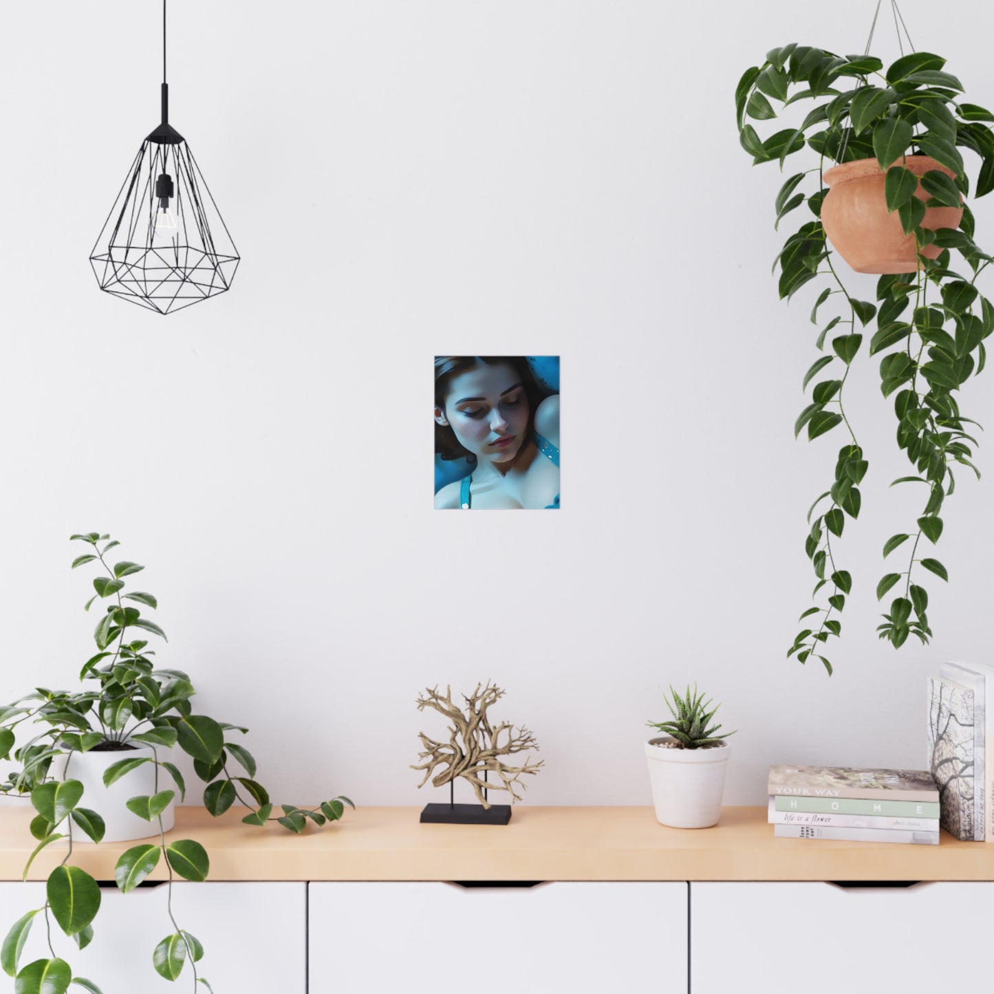 Elegant Matte Poster Art Print, Bedroom Decor, Wall Art, Aesthetic Home Decor, Gift for Her, Contemporary Art