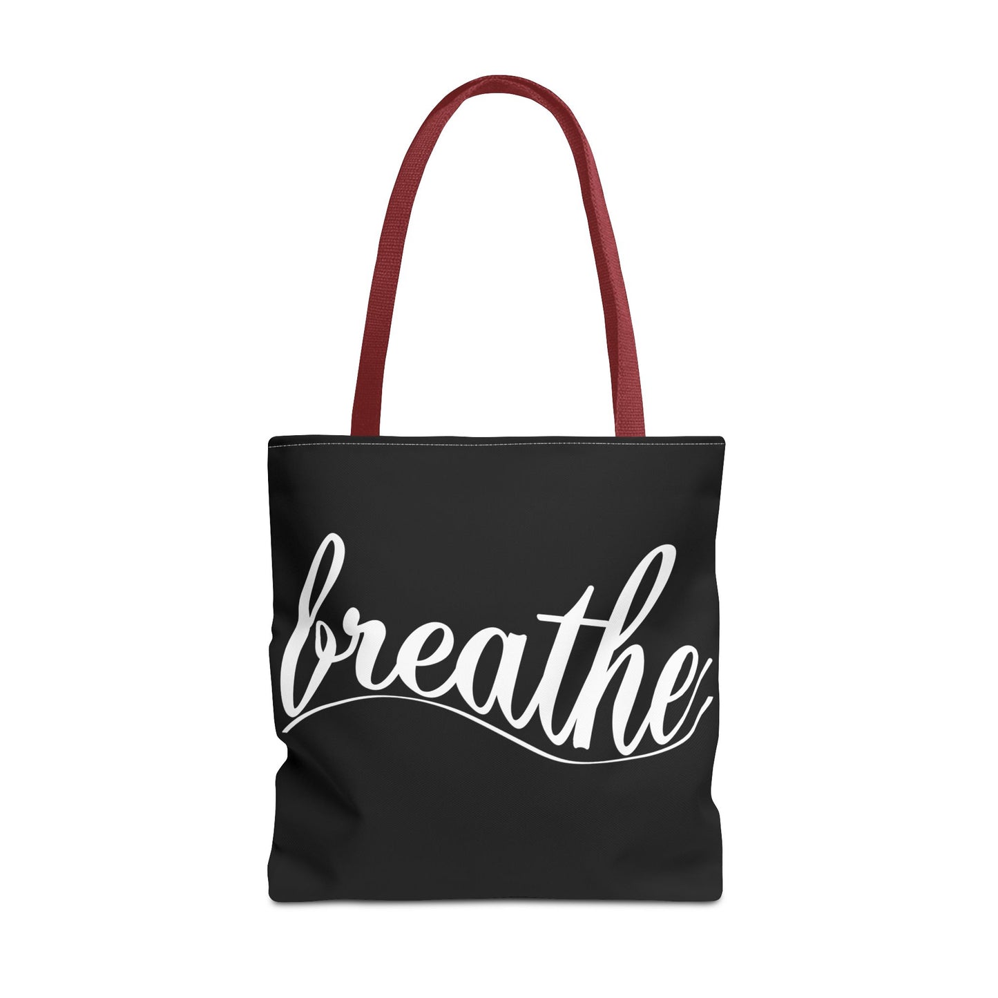 Inspirational 'Breathe' Tote Bag - Motivational Everyday Carry