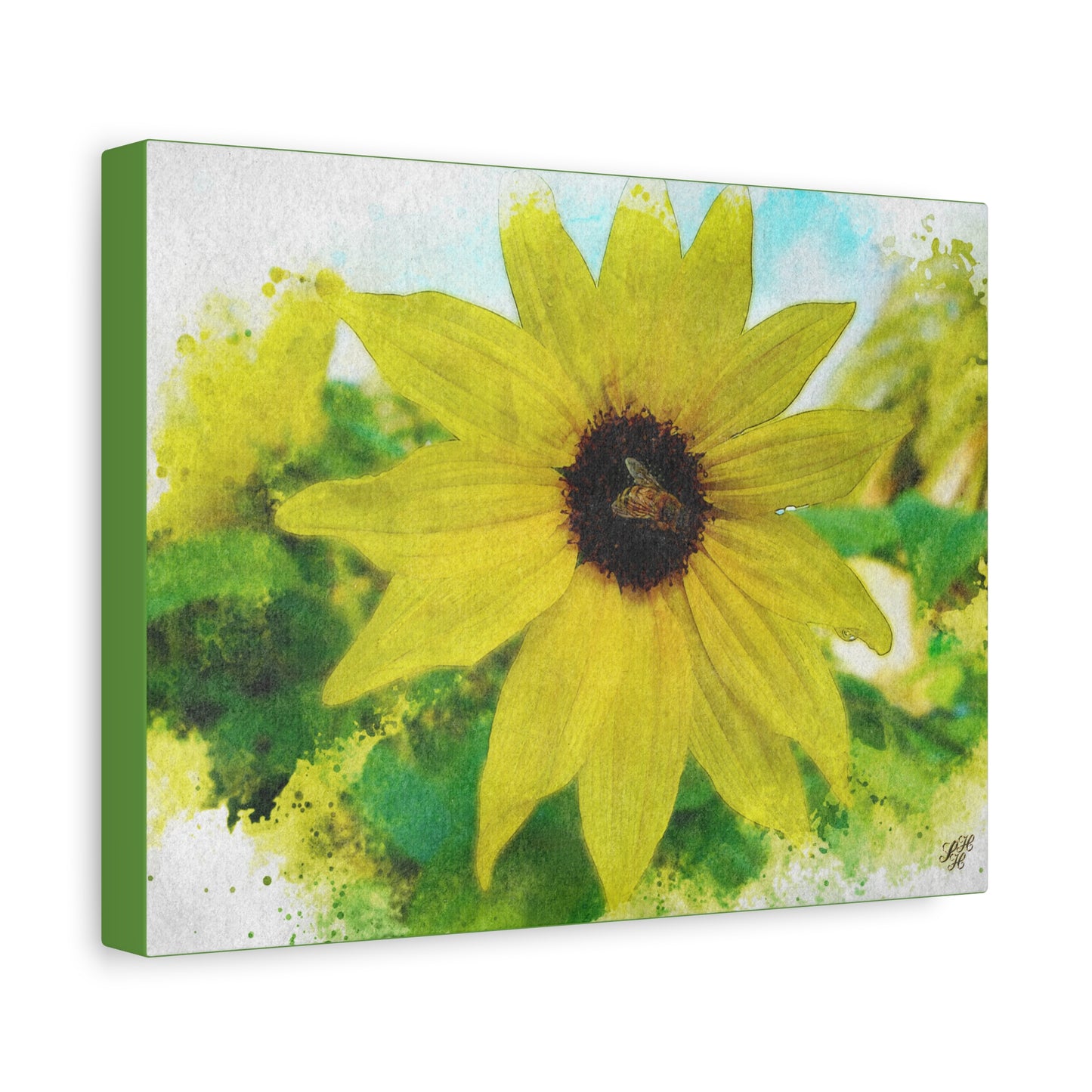 Vibrant Sunflower Canvas Wall Art