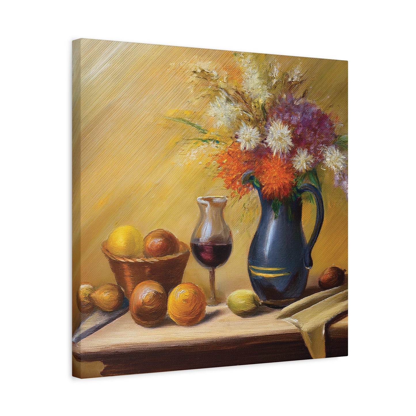 Canvas Print - Vibrant Still Life Symphony