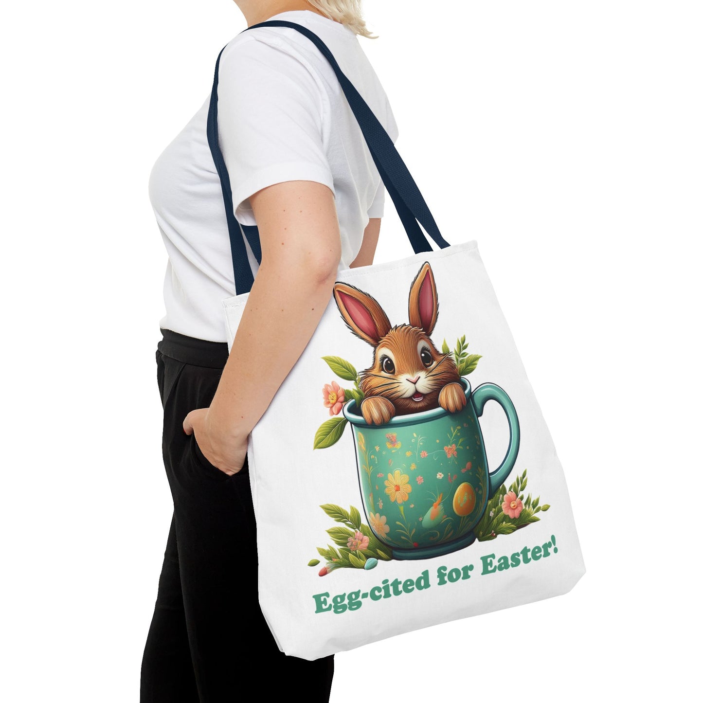 Easter Tote Bag - Egg-cited for Easter!