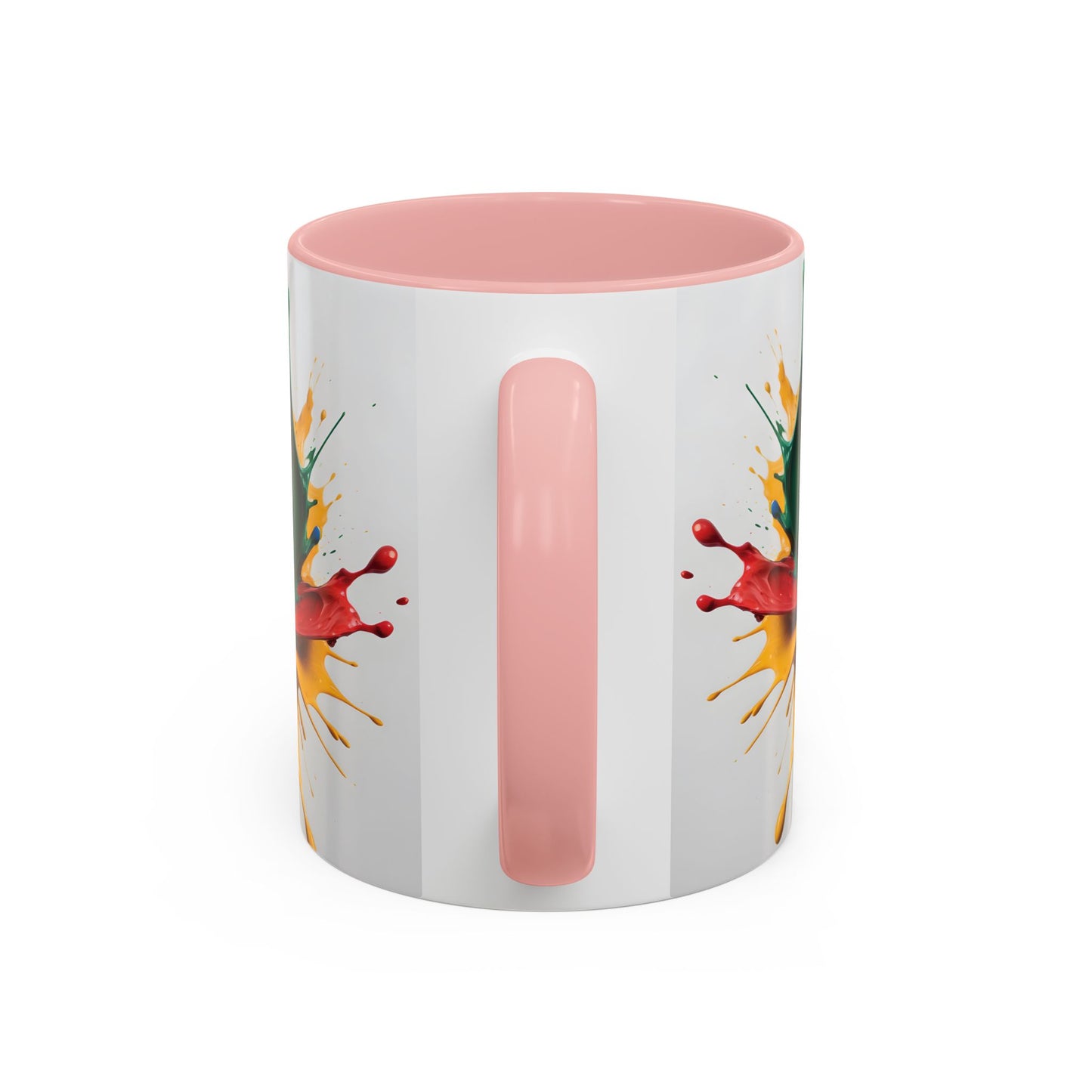 Coffee Mug: Splash of Joy Color Explosion Abstract Art Design