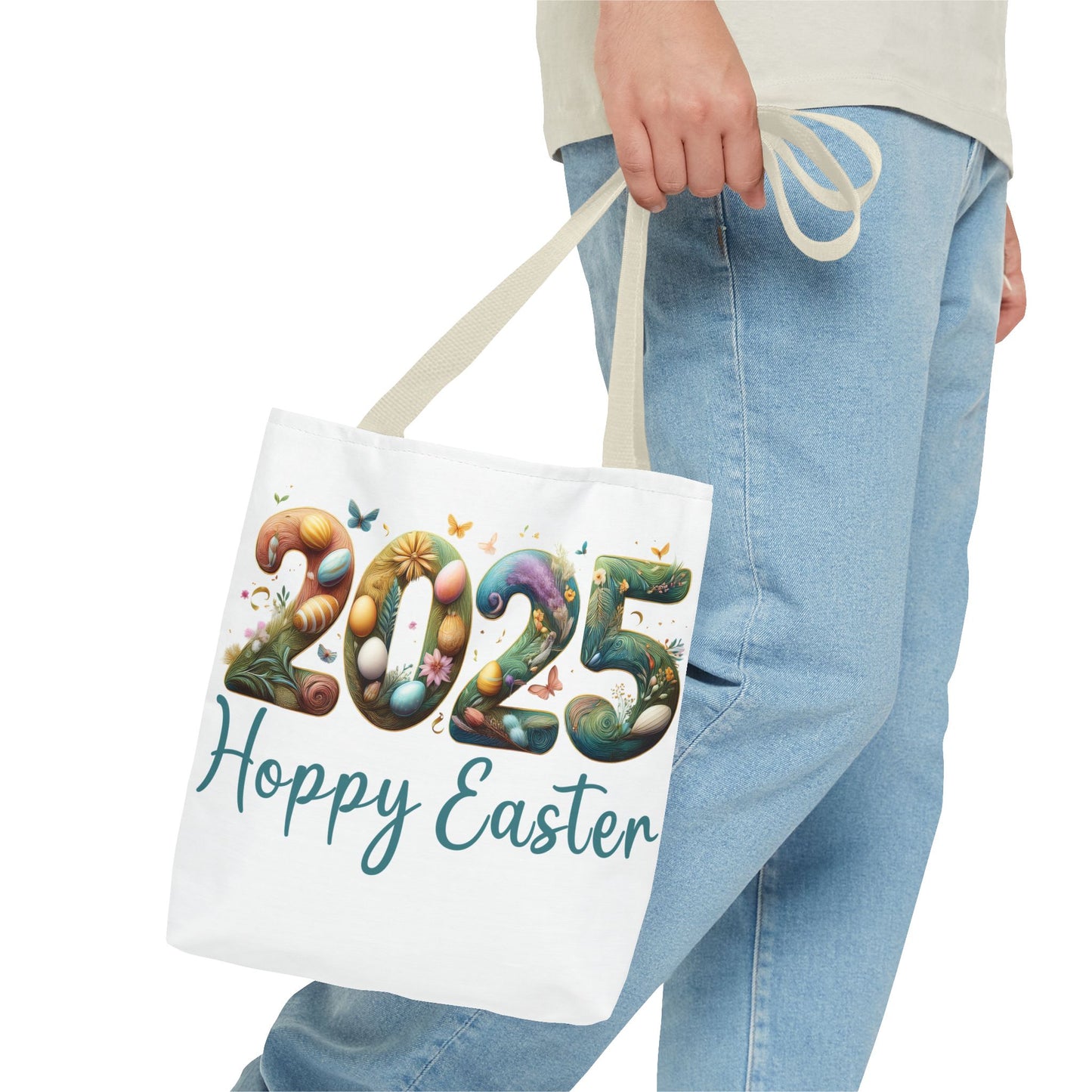 Easter Tote Bag - Hoppy Easter 2025
