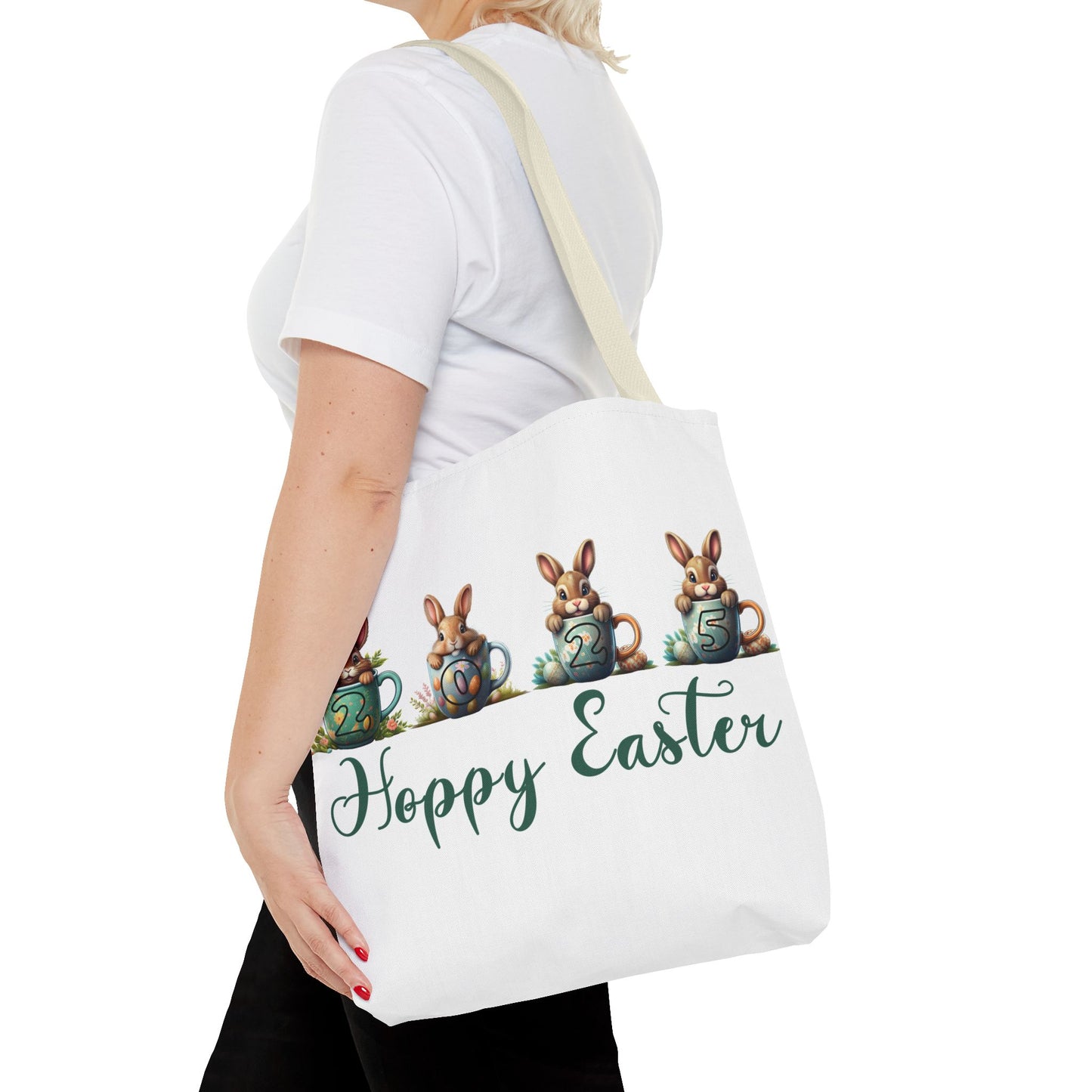 Easter Tote Bag - 2025 Hoppy Easter