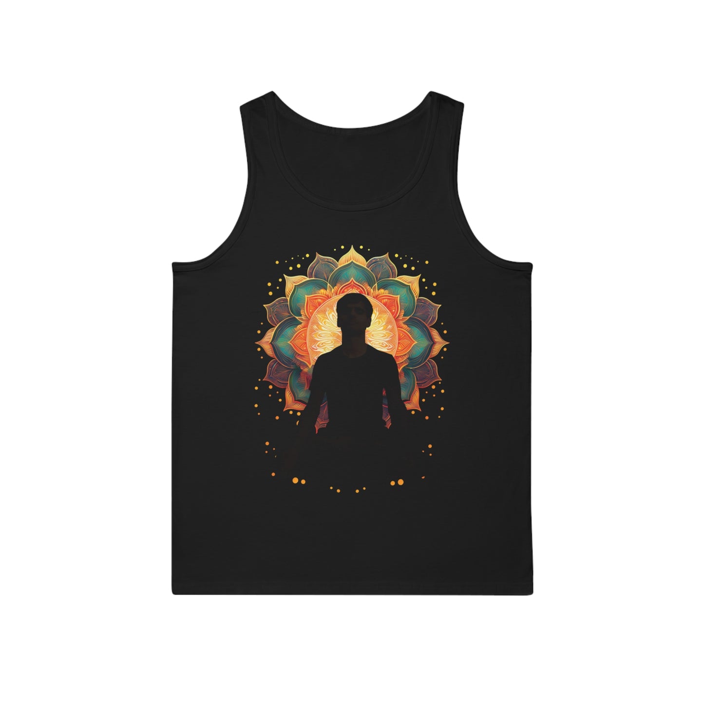 Meditation Goddess Unisex Tank Top | Yoga Wear, Zen Apparel, Spiritual Gift, Summer Outfit, Mindfulness Clothing