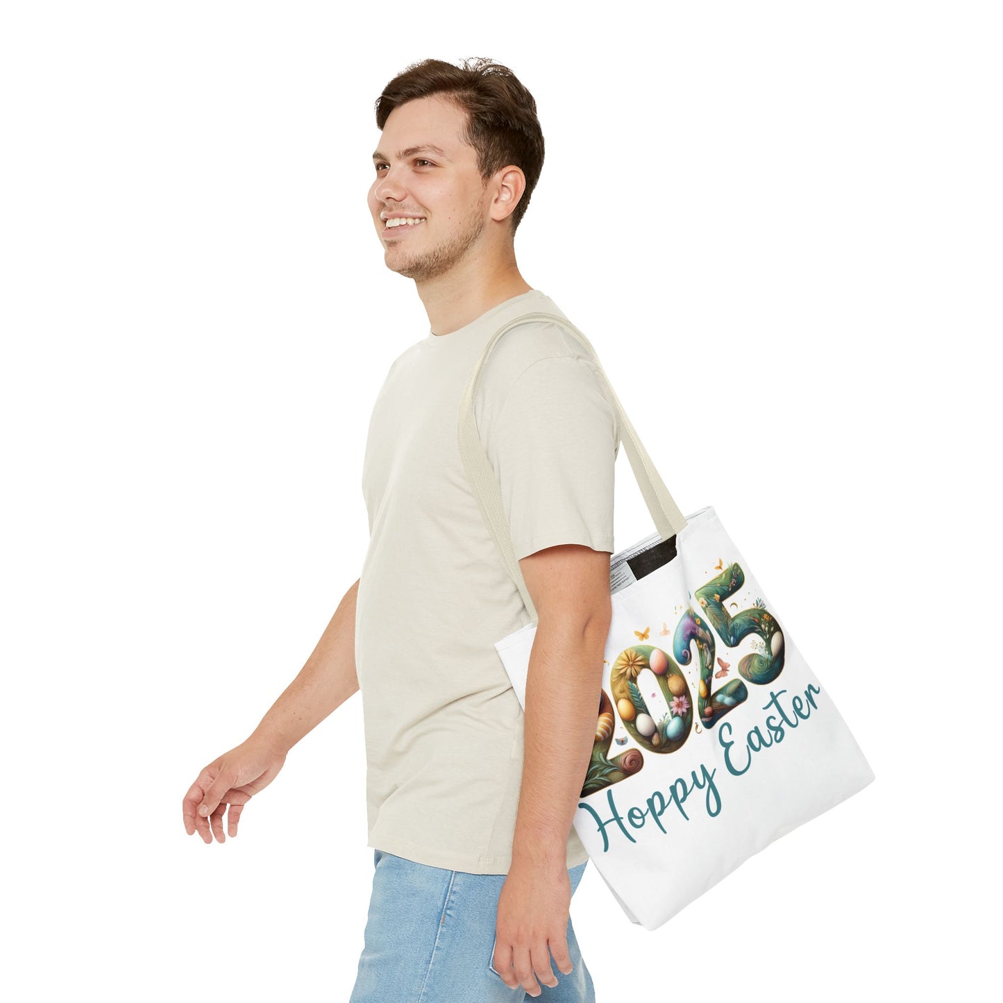 Easter Tote Bag - Hoppy Easter 2025