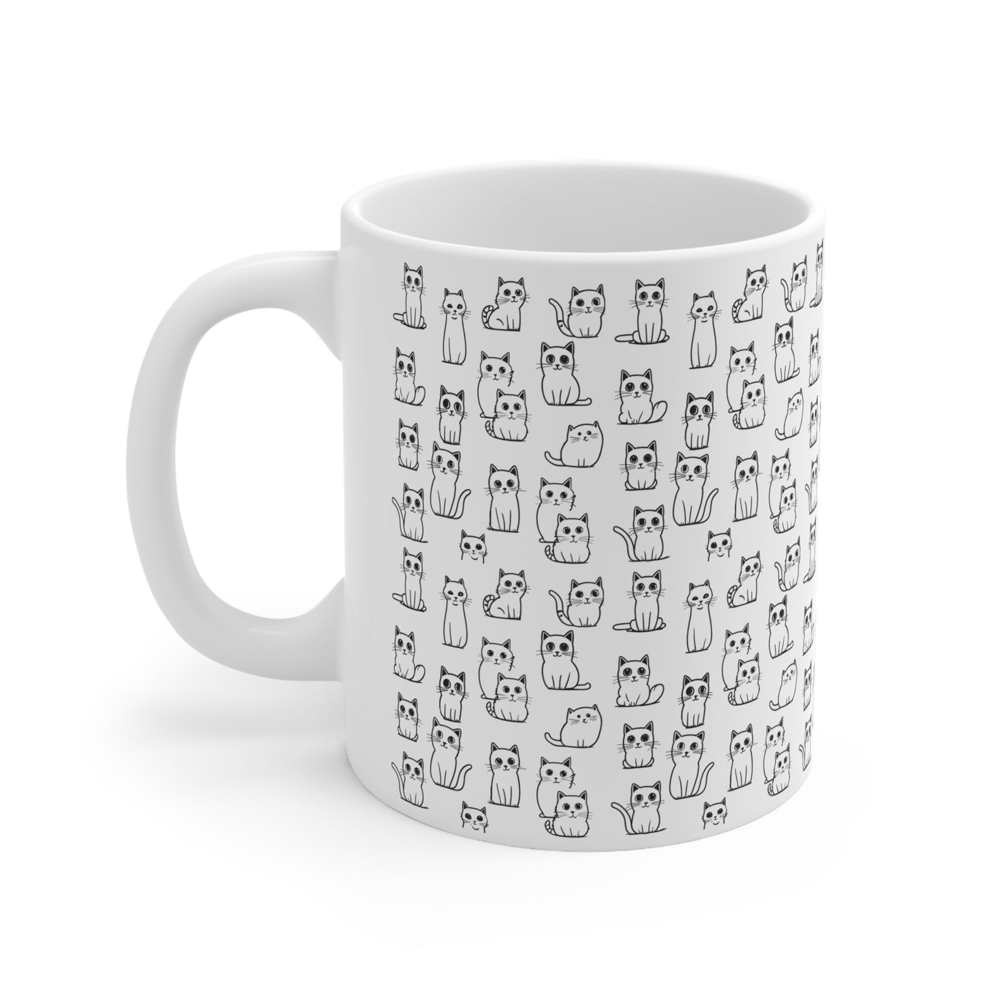 Coffee Cups - Cats in all shapes and sizes 11oz, 15oz