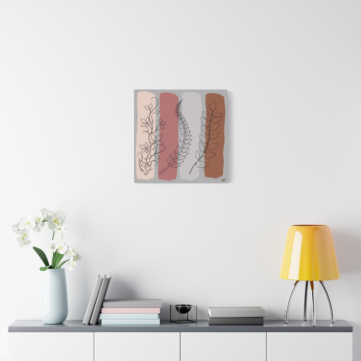 Botanical Wall Art Canvas - Nature-Inspired Home Décor