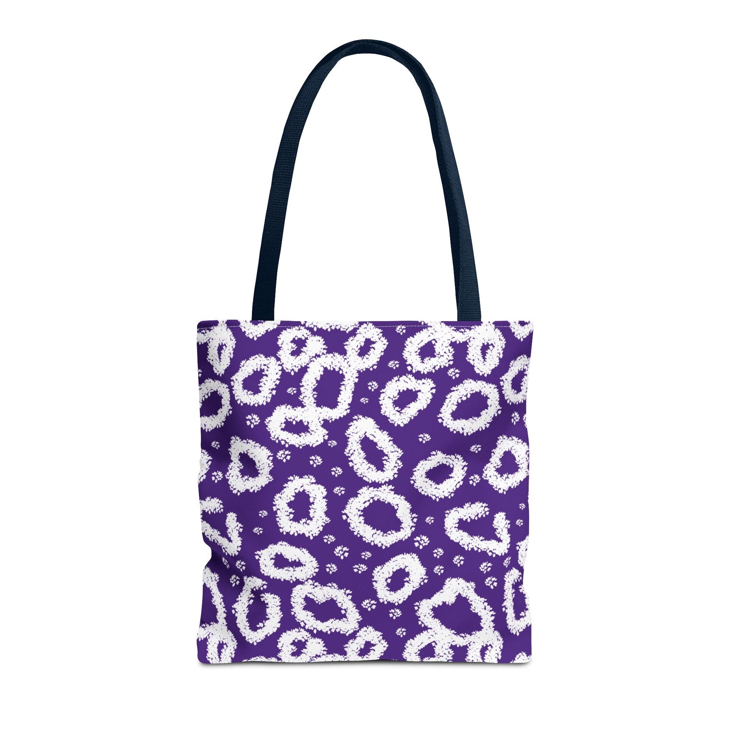 Purple Leopard Print Tote Bag - Stylish & Versatile for Everyday Use